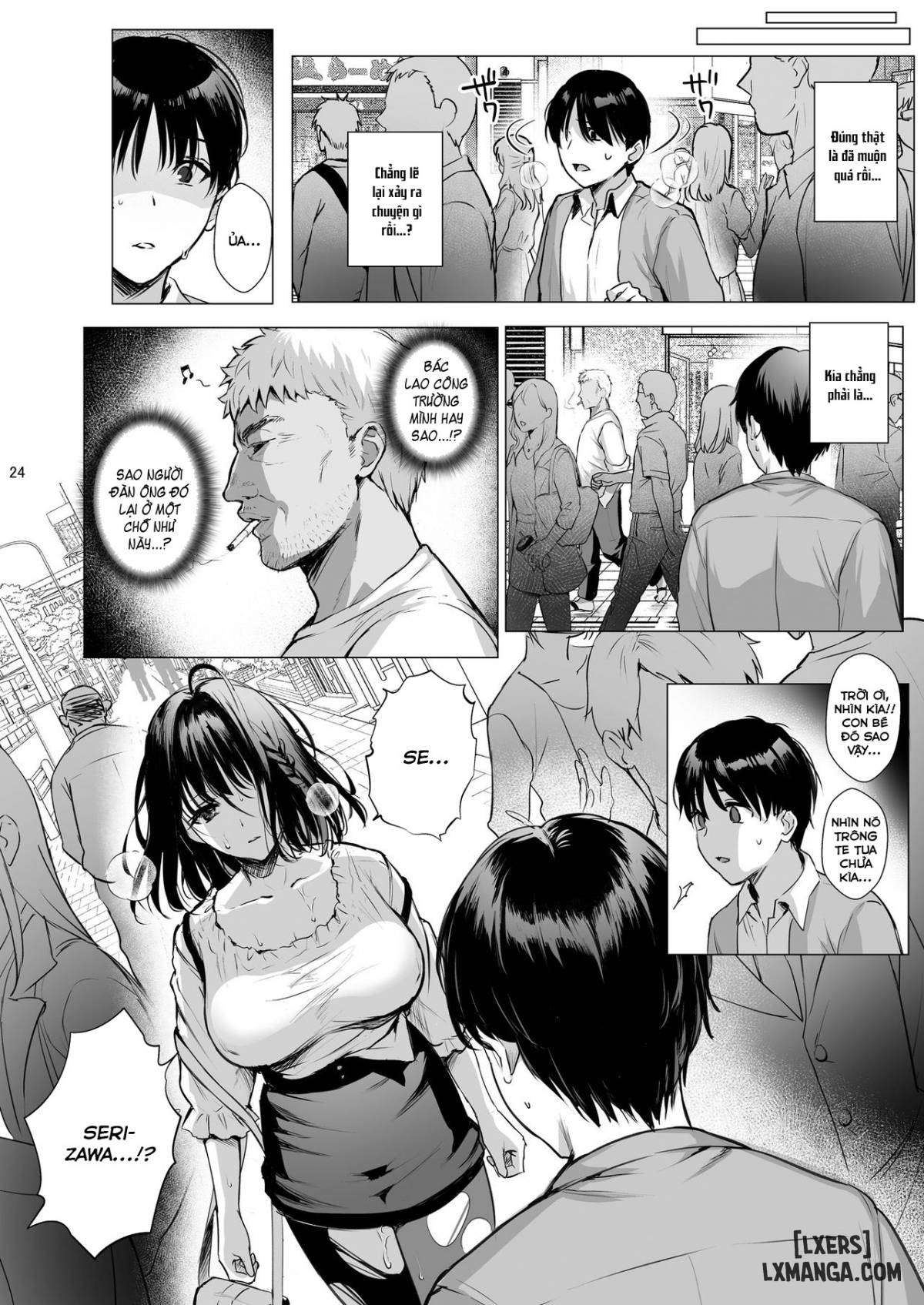 HentaiVN.net - Ảnh 18 - Toshoshitsu no Kanojo ~Seiso na Kimi ga Ochiru made - Chapter 3