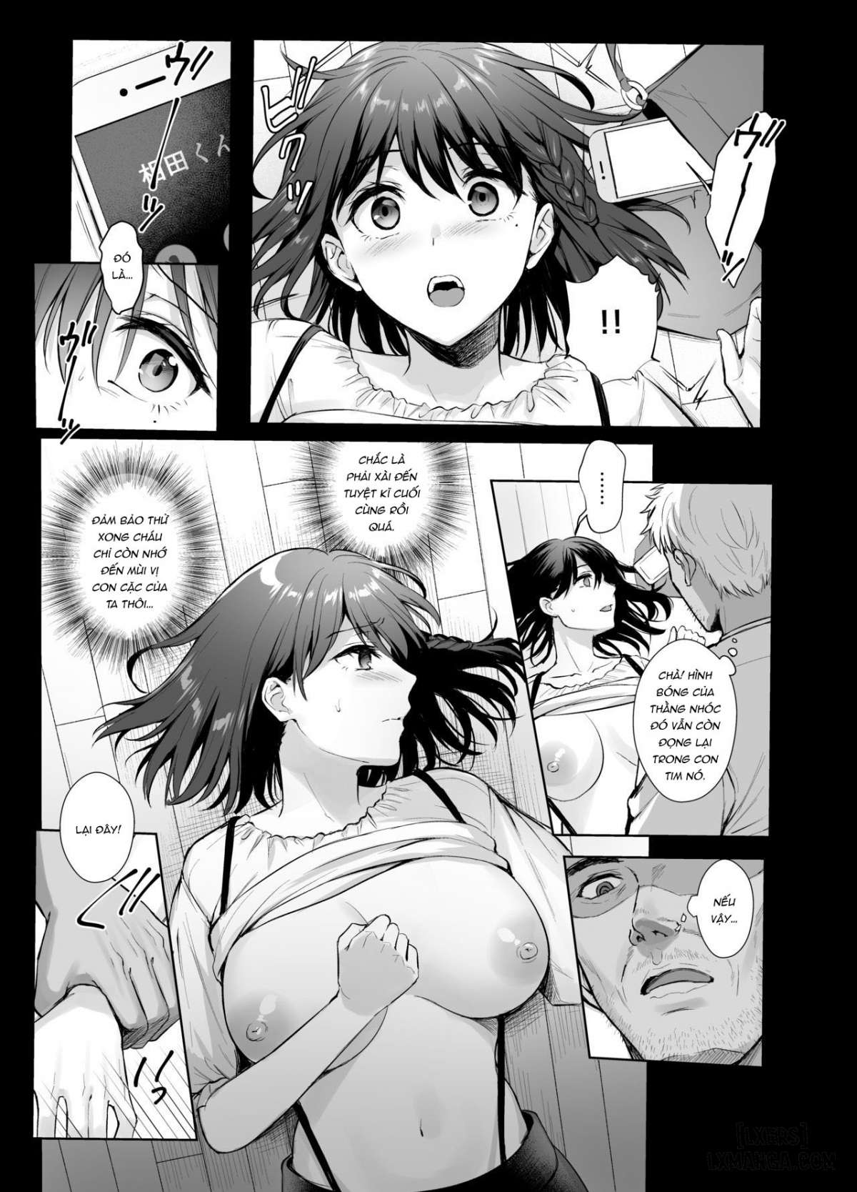 HentaiVN.net - Ảnh 5 - Toshoshitsu no Kanojo ~Seiso na Kimi ga Ochiru made - Chapter 4