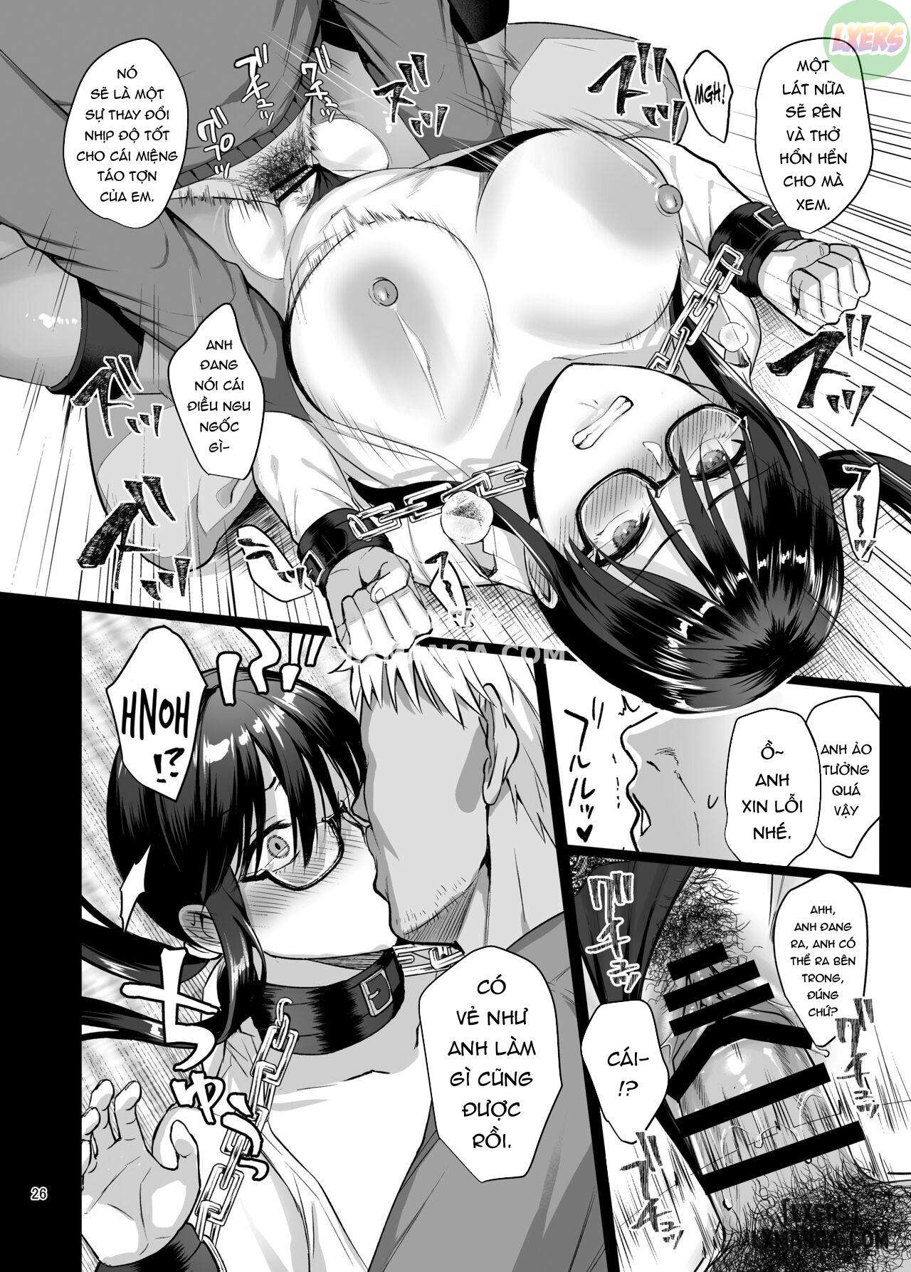 HentaiVN.net - Ảnh 28 - Toshoshitsu no Kanojo ~Seiso na Kimi ga Ochiru made - Chapter 5