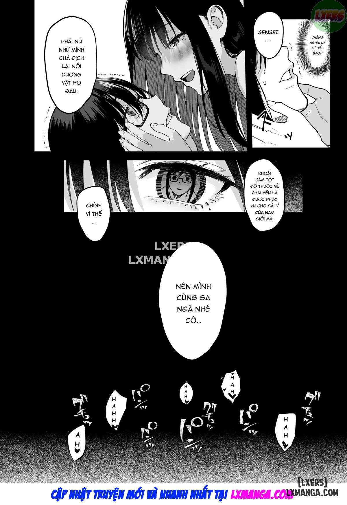 HentaiVN.net - Ảnh 21 - Toshoshitsu no Kanojo ~Seiso na Kimi ga Ochiru made - Chapter 6