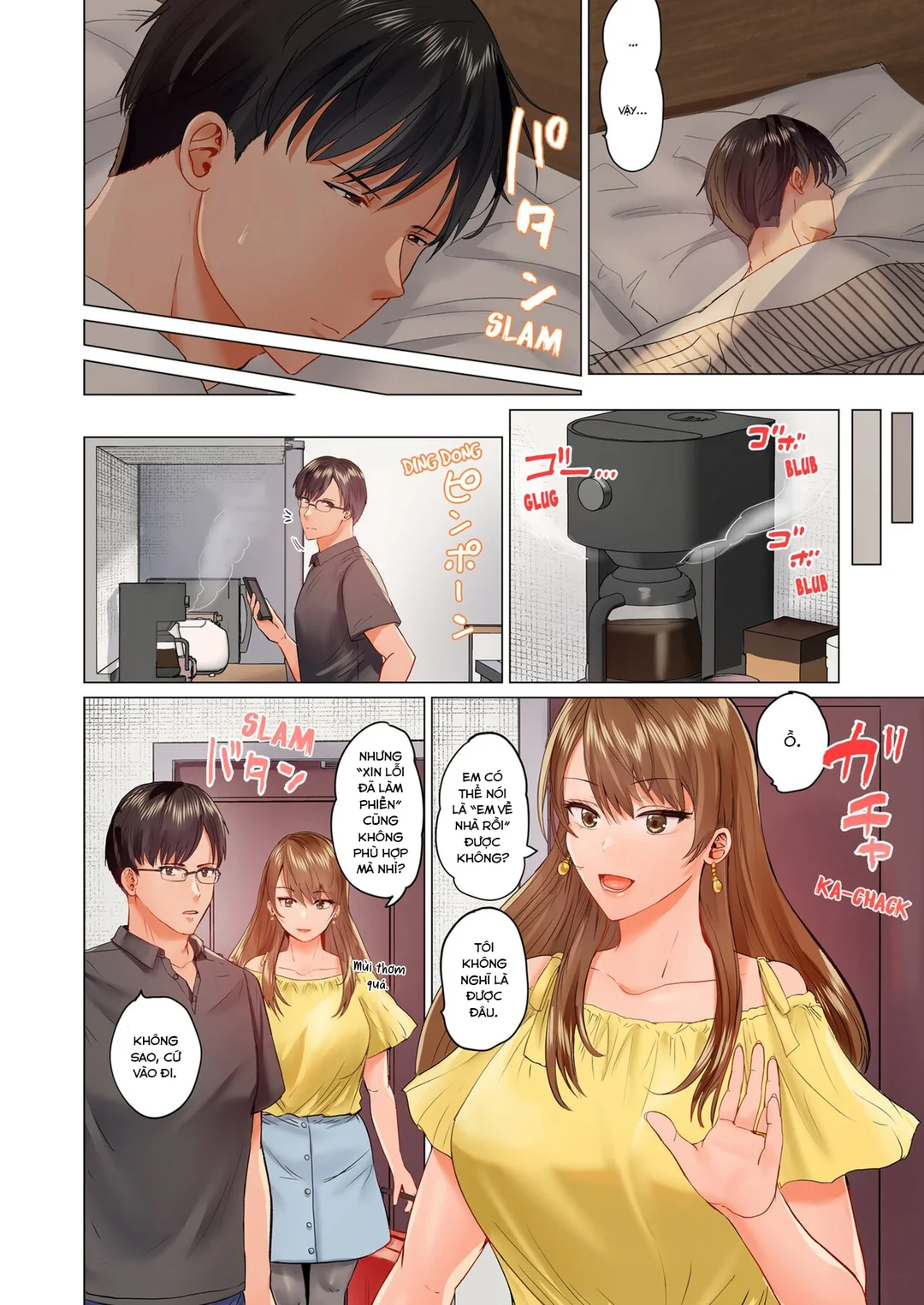 HentaiVN.net - Ảnh 15 - Trao đổi vợ chồng – Anh ấy tuyệt hơn chồng tôi - Ch. 5B