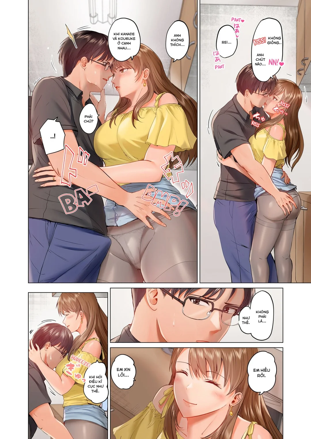 HentaiVN.net - Ảnh 19 - Trao đổi vợ chồng – Anh ấy tuyệt hơn chồng tôi - Ch. 5B