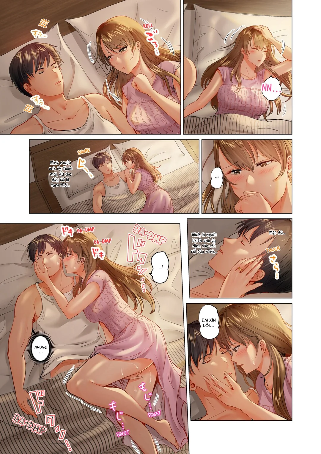 HentaiVN.net - Ảnh 30 - Trao đổi vợ chồng – Anh ấy tuyệt hơn chồng tôi - Ch. 5B