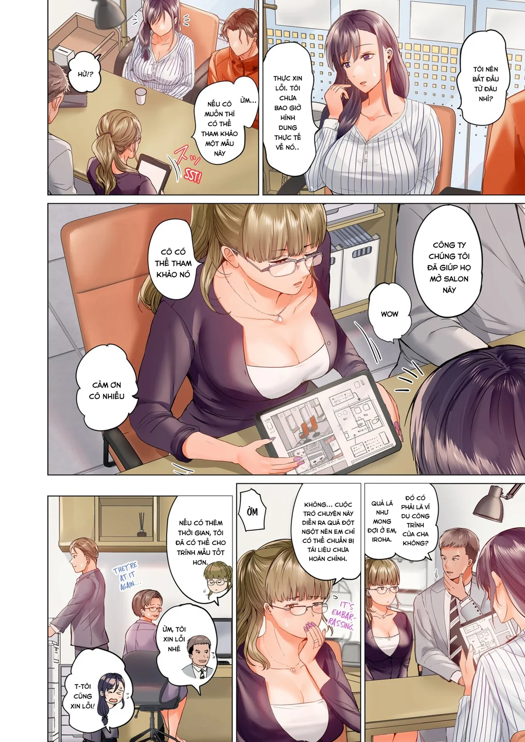 HentaiVN.net - Ảnh 11 - Trao đổi vợ chồng – Anh ấy tuyệt hơn chồng tôi - Ch. 6A