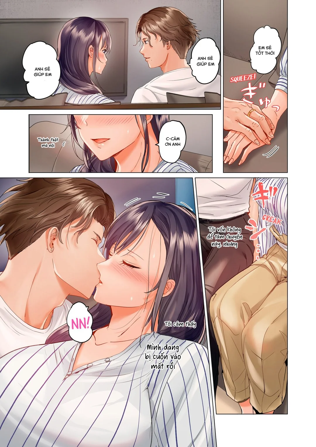 HentaiVN.net - Ảnh 14 - Trao đổi vợ chồng – Anh ấy tuyệt hơn chồng tôi - Ch. 6A