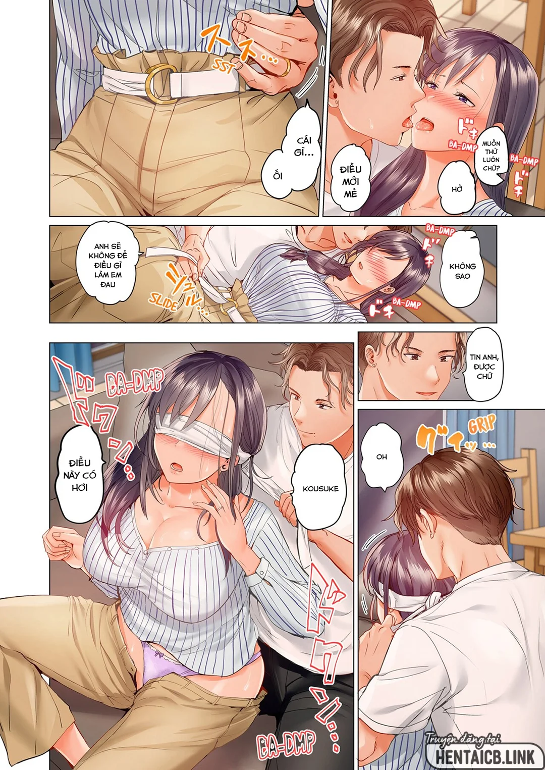 HentaiVN.net - Ảnh 15 - Trao đổi vợ chồng – Anh ấy tuyệt hơn chồng tôi - Ch. 6A