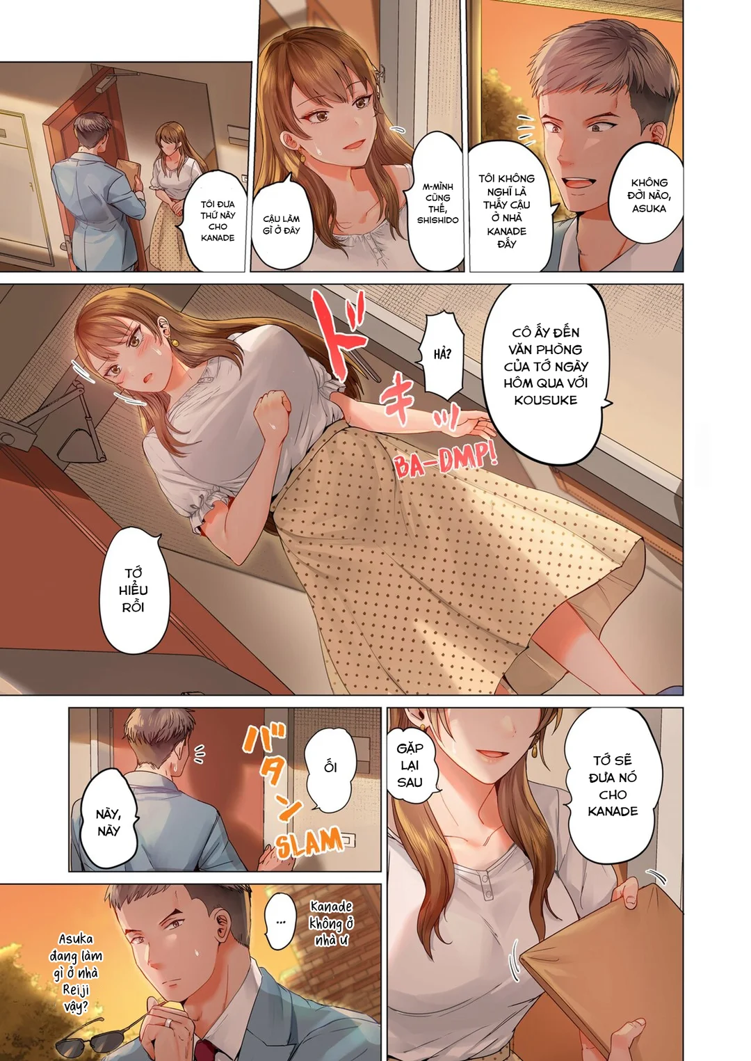 HentaiVN.net - Ảnh 28 - Trao đổi vợ chồng – Anh ấy tuyệt hơn chồng tôi - Ch. 6A