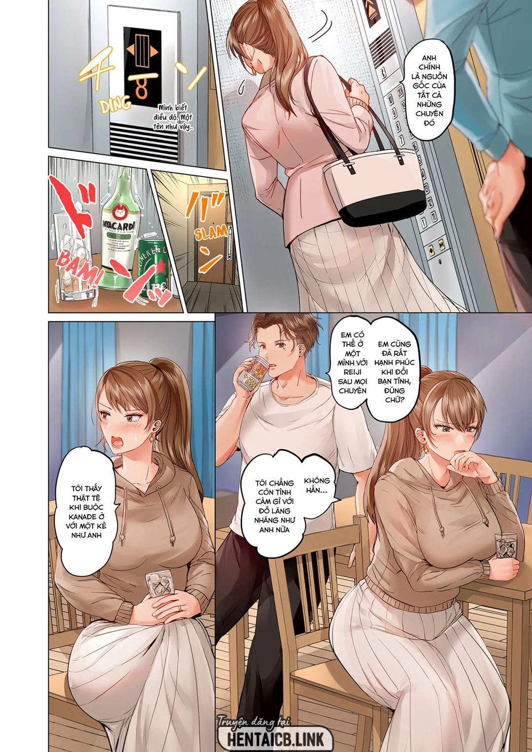 HentaiVN.net - Ảnh 33 - Trao đổi vợ chồng – Anh ấy tuyệt hơn chồng tôi - Ch. 6A