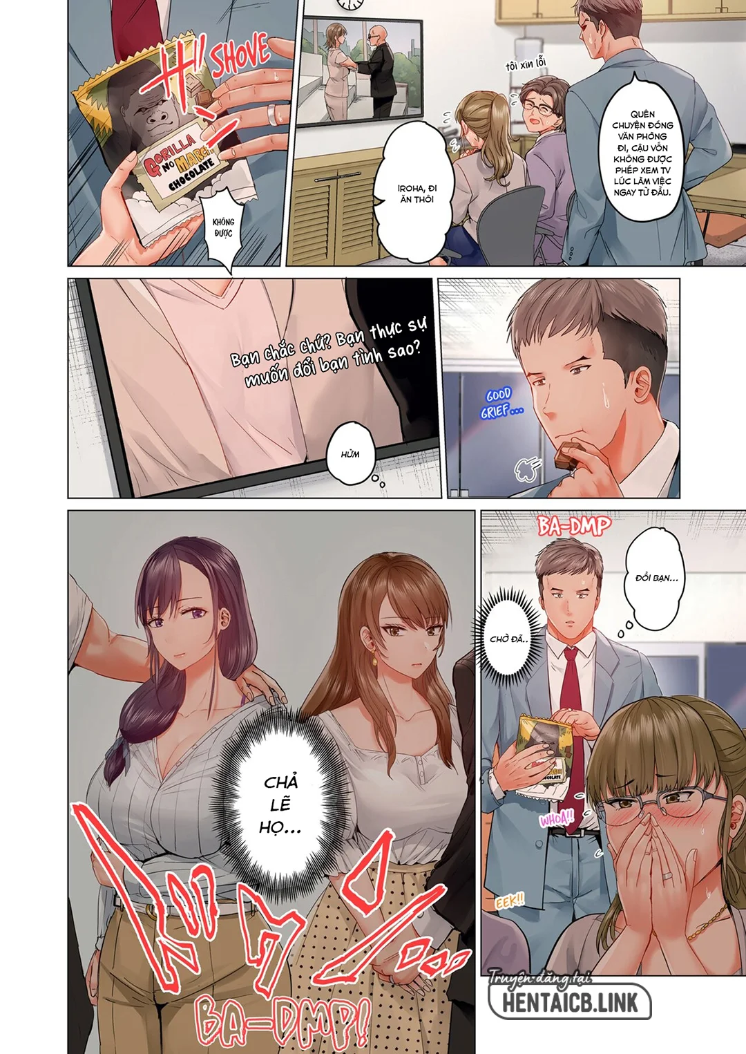 HentaiVN.net - Ảnh 14 - Trao đổi vợ chồng – Anh ấy tuyệt hơn chồng tôi - Ch. 6B