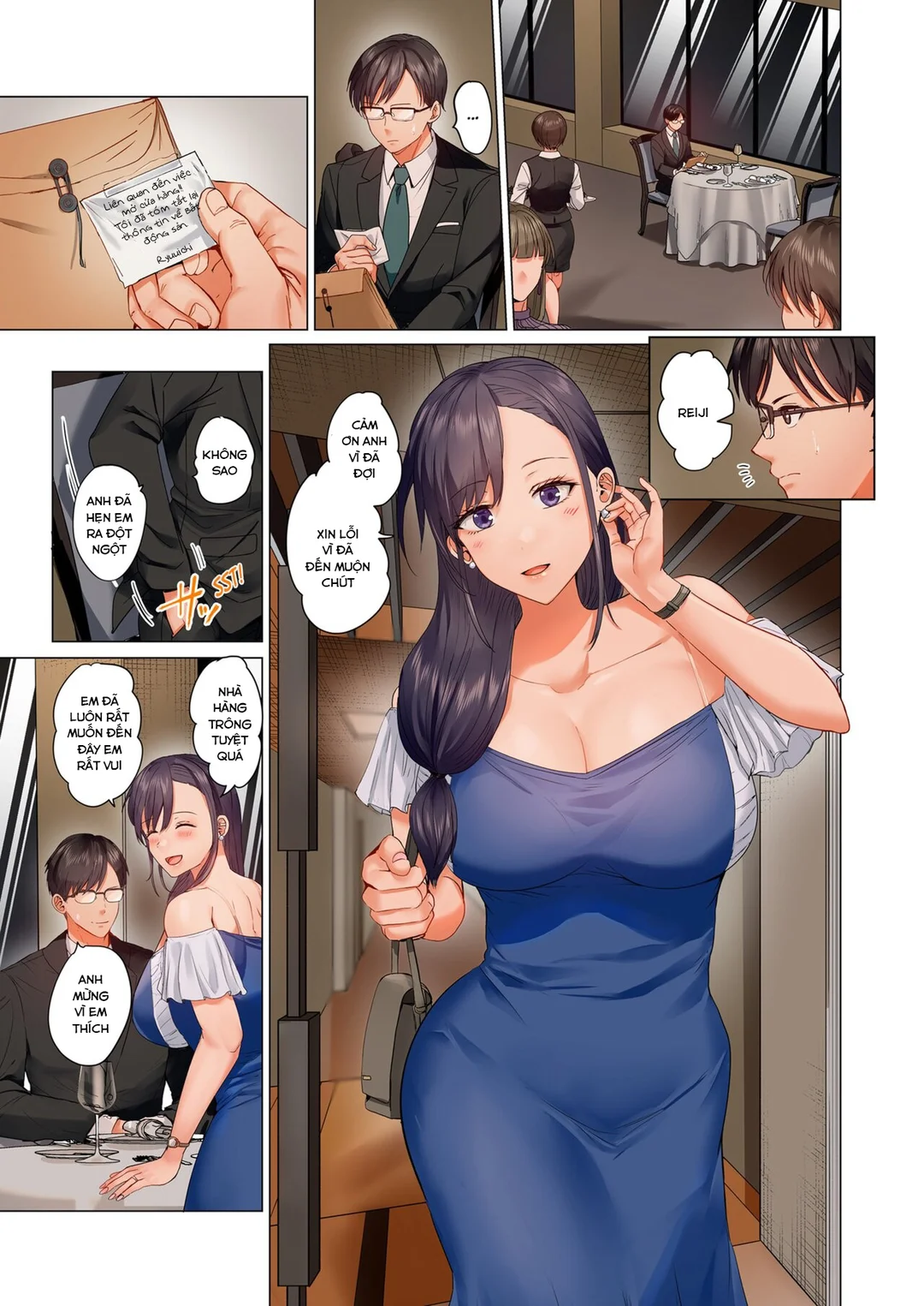 HentaiVN.net - Ảnh 15 - Trao đổi vợ chồng – Anh ấy tuyệt hơn chồng tôi - Ch. 6B
