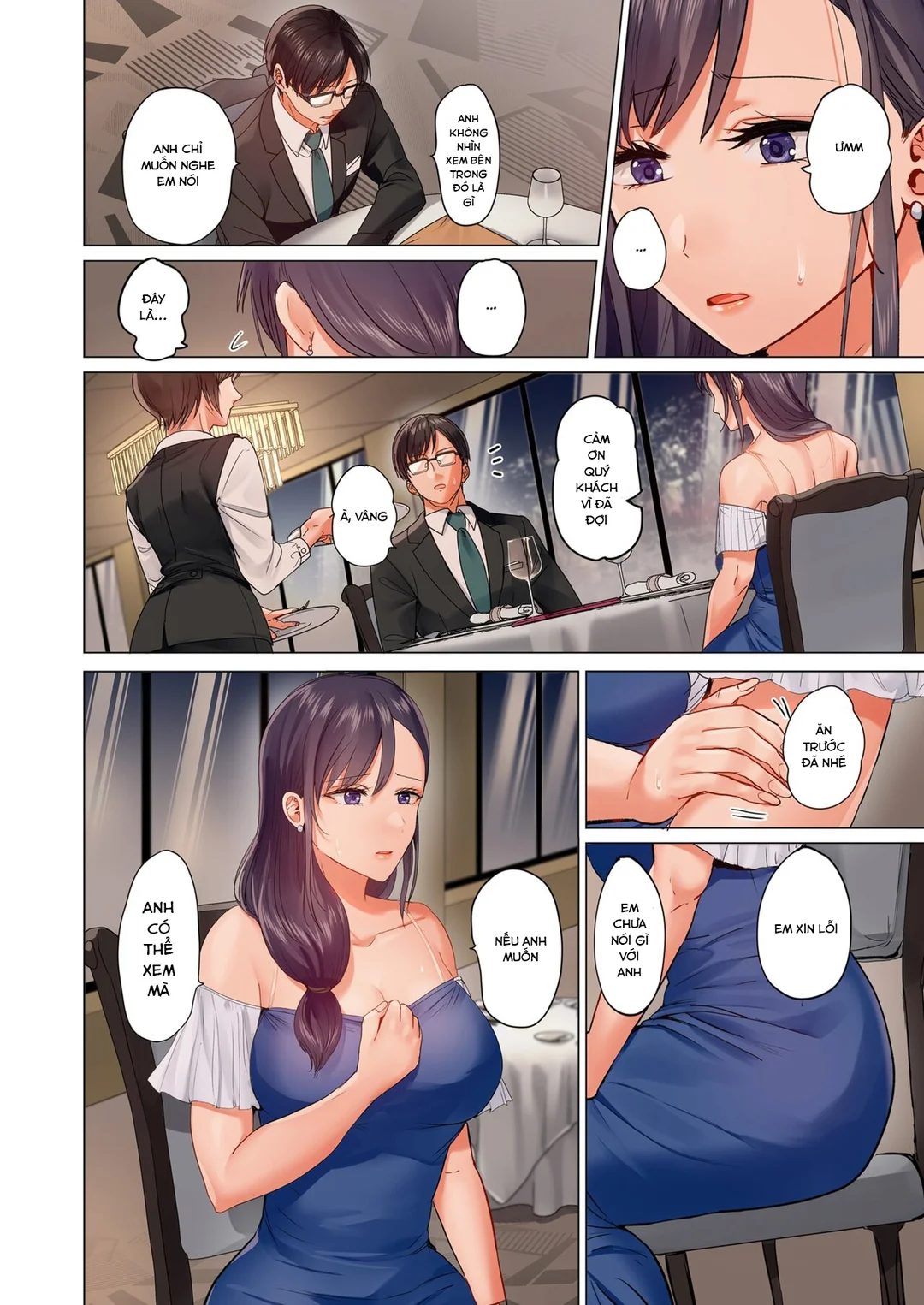 HentaiVN.net - Ảnh 18 - Trao đổi vợ chồng – Anh ấy tuyệt hơn chồng tôi - Ch. 6B