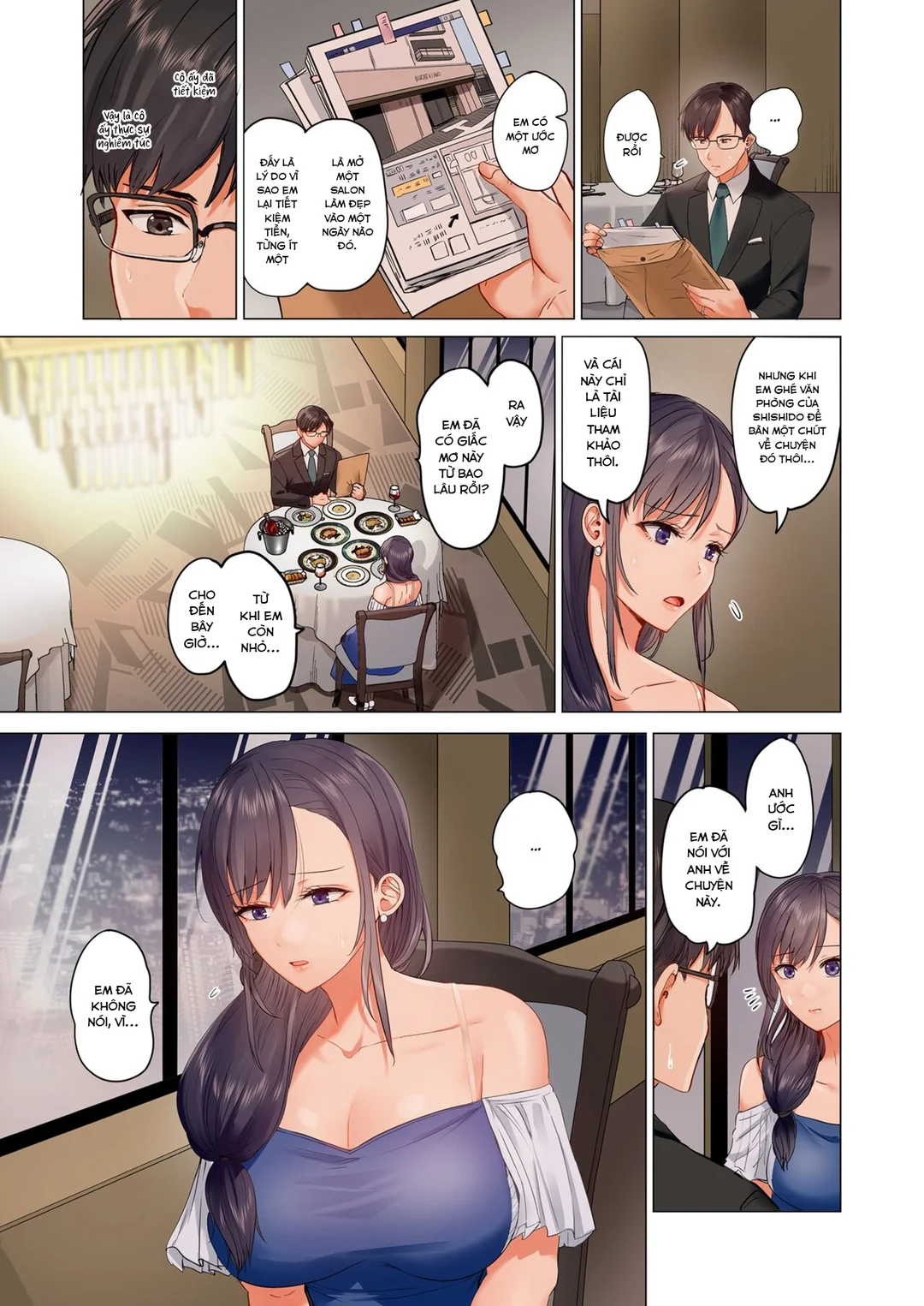 HentaiVN.net - Ảnh 19 - Trao đổi vợ chồng – Anh ấy tuyệt hơn chồng tôi - Ch. 6B
