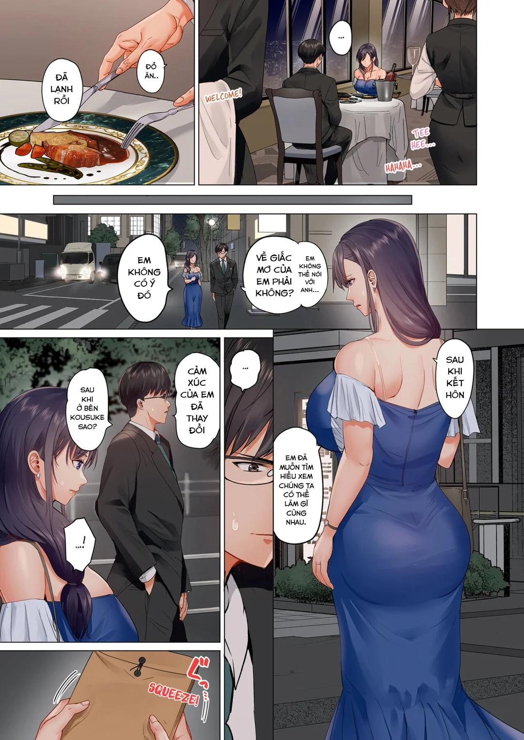 HentaiVN.net - Ảnh 21 - Trao đổi vợ chồng – Anh ấy tuyệt hơn chồng tôi - Ch. 6B