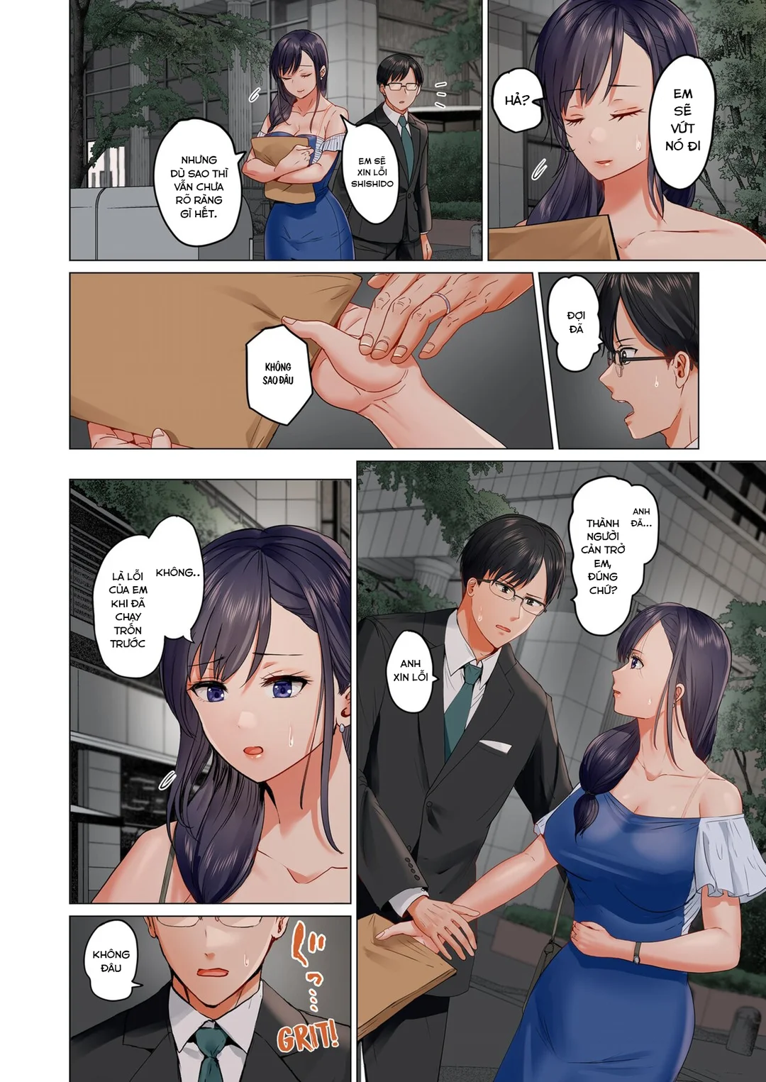 HentaiVN.net - Ảnh 22 - Trao đổi vợ chồng – Anh ấy tuyệt hơn chồng tôi - Ch. 6B