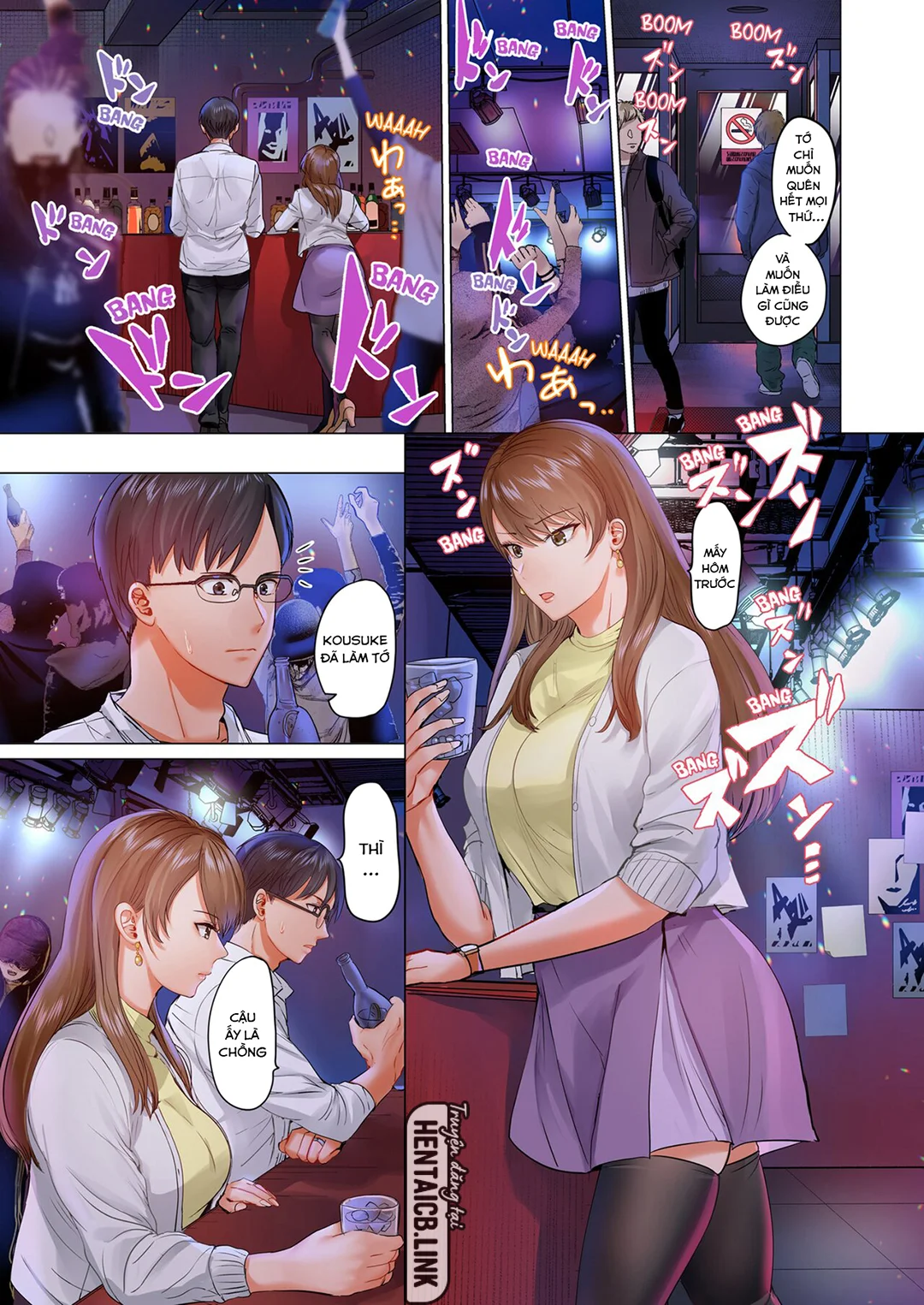 HentaiVN.net - Ảnh 12 - Trao đổi vợ chồng – Anh ấy tuyệt hơn chồng tôi - Ch. 7A