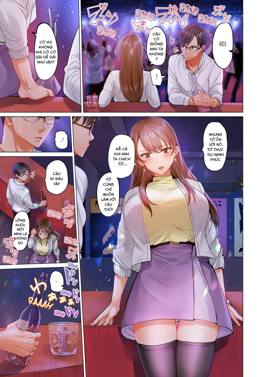 HentaiVN.net - Ảnh 14 - Trao đổi vợ chồng – Anh ấy tuyệt hơn chồng tôi - Ch. 7A