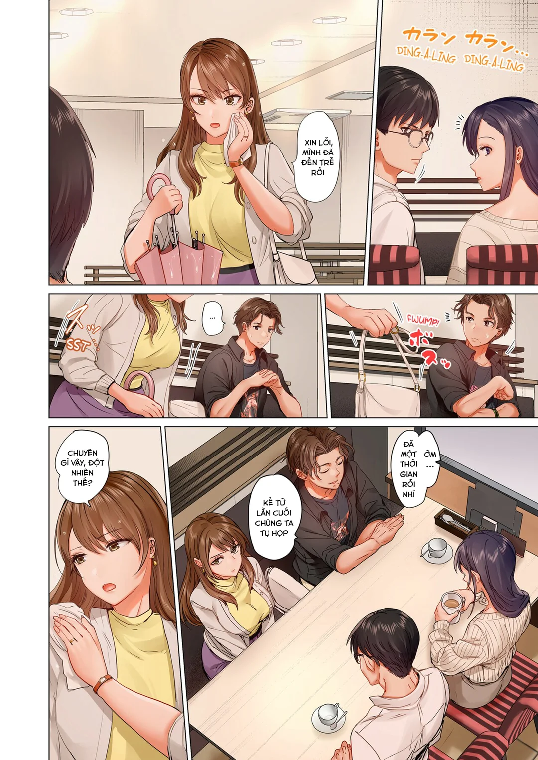 HentaiVN.net - Ảnh 5 - Trao đổi vợ chồng – Anh ấy tuyệt hơn chồng tôi - Ch. 7A