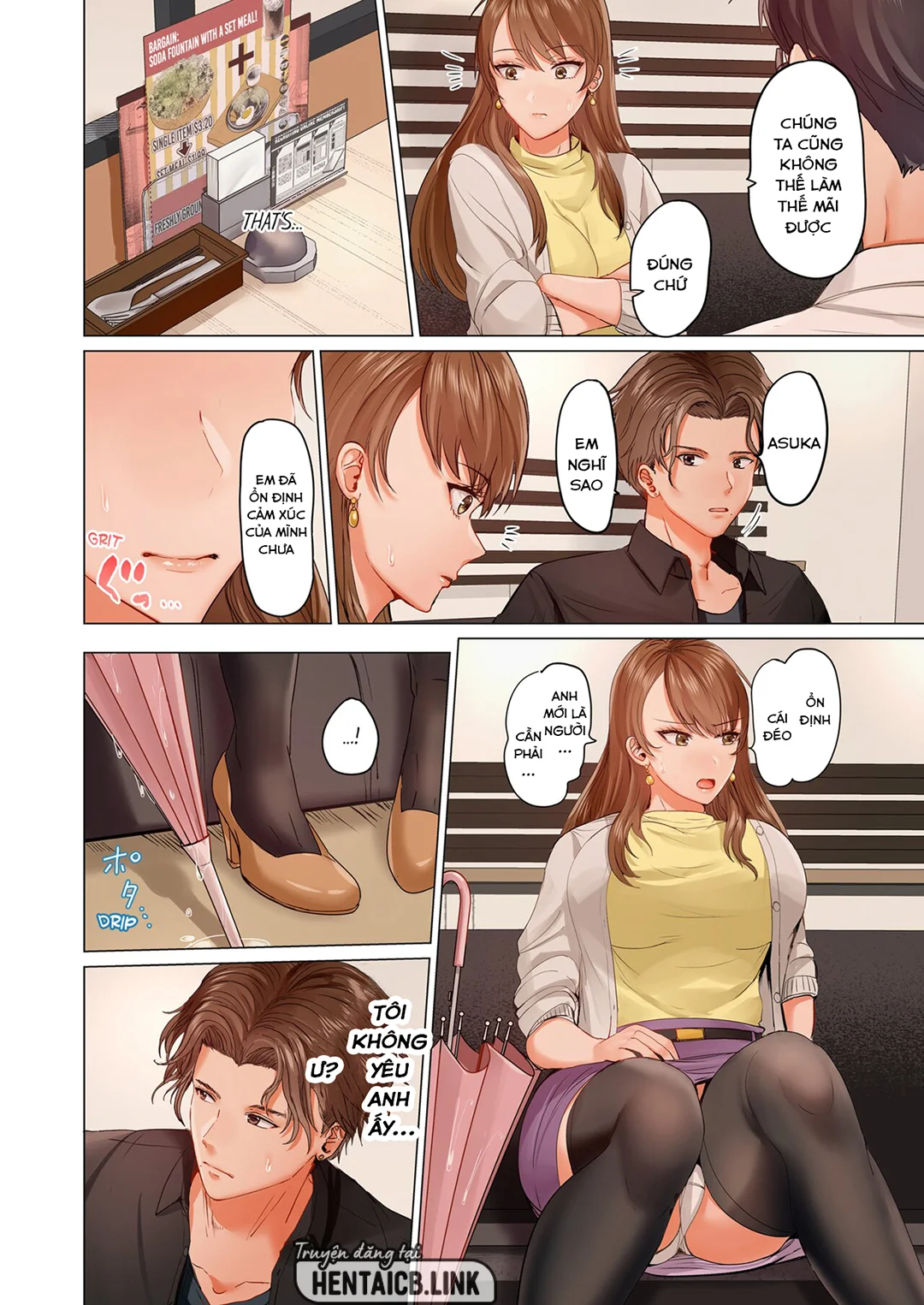 HentaiVN.net - Ảnh 9 - Trao đổi vợ chồng – Anh ấy tuyệt hơn chồng tôi - Ch. 7A