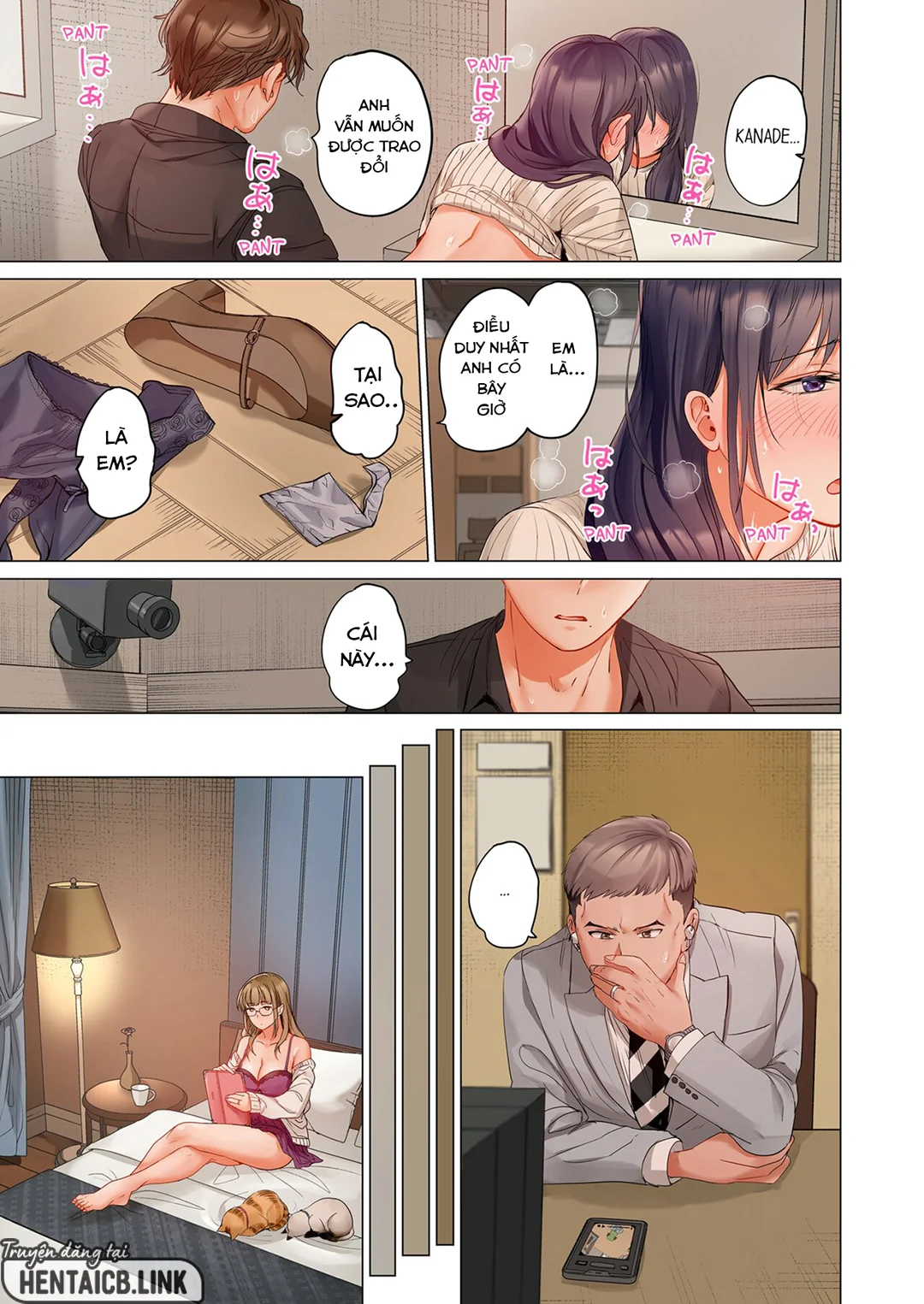 HentaiVN.net - Ảnh 29 - Trao đổi vợ chồng – Anh ấy tuyệt hơn chồng tôi - Ch. 7B