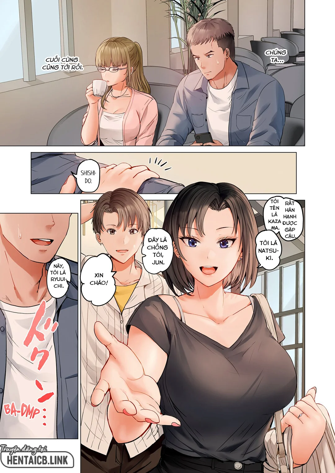 HentaiVN.net - Ảnh 12 - Trao đổi vợ chồng – Anh ấy tuyệt hơn chồng tôi - Ch. 8A