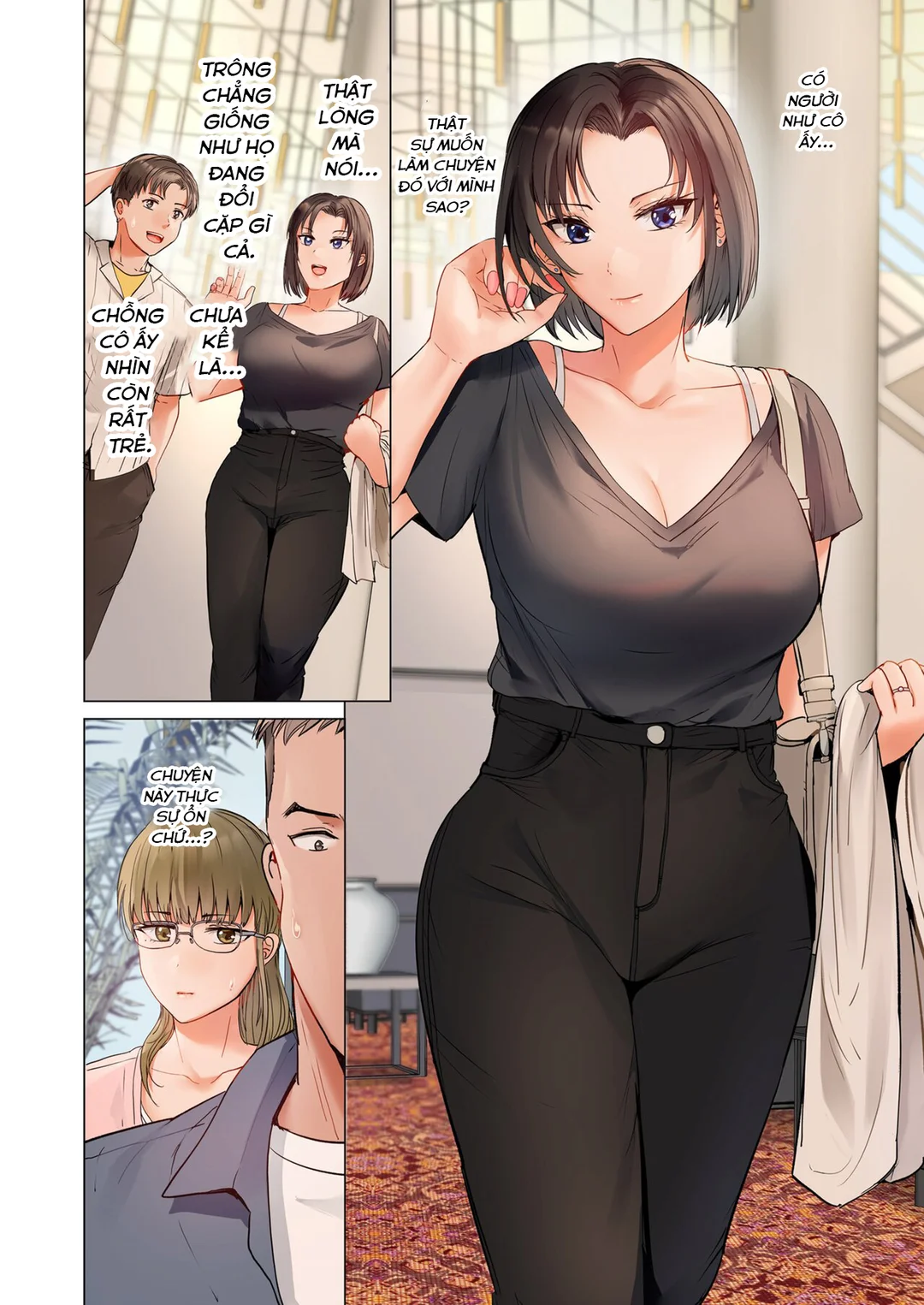 HentaiVN.net - Ảnh 13 - Trao đổi vợ chồng – Anh ấy tuyệt hơn chồng tôi - Ch. 8A