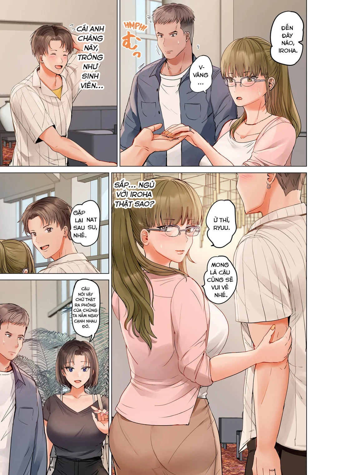 HentaiVN.net - Ảnh 16 - Trao đổi vợ chồng – Anh ấy tuyệt hơn chồng tôi - Ch. 8A