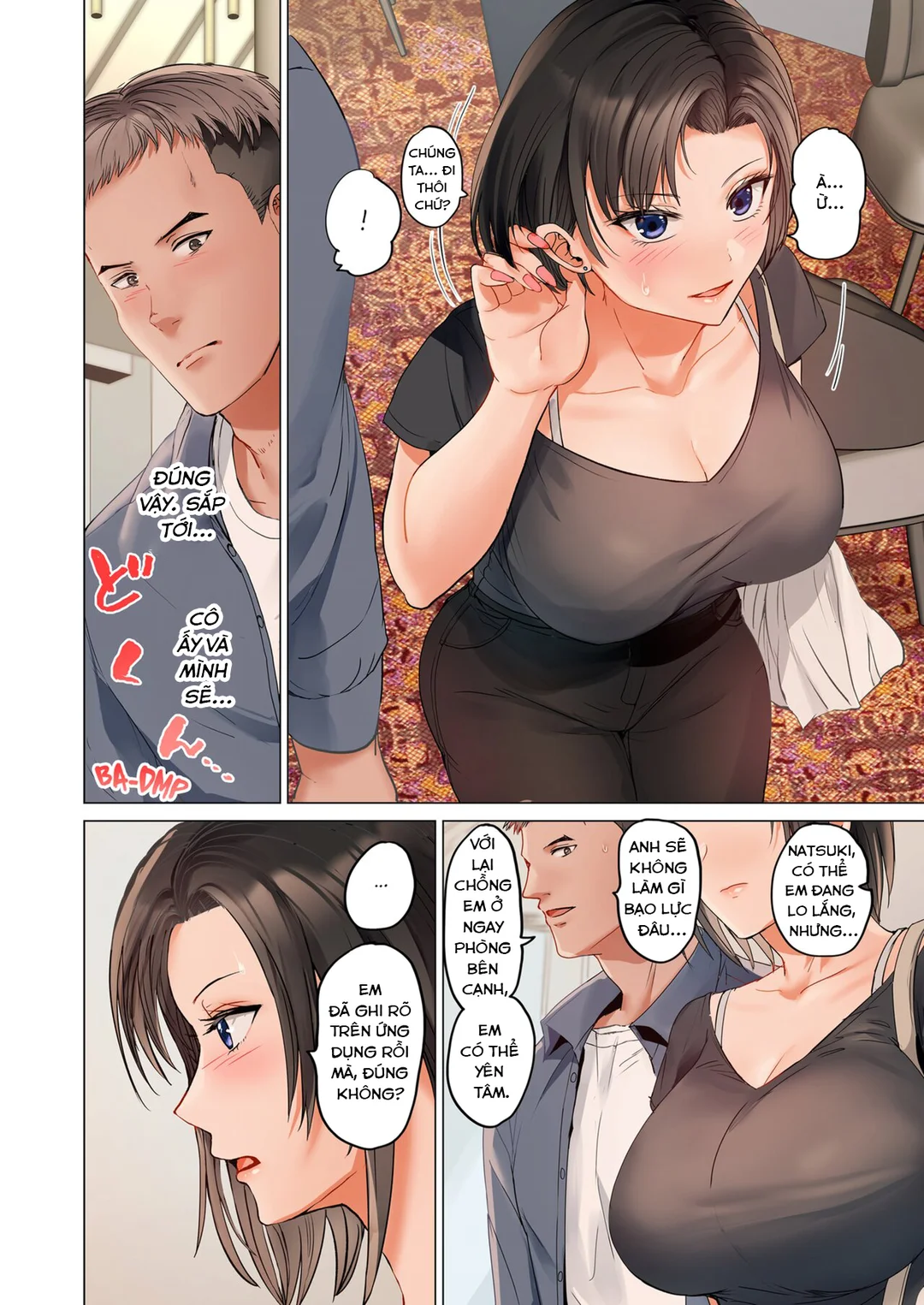 HentaiVN.net - Ảnh 17 - Trao đổi vợ chồng – Anh ấy tuyệt hơn chồng tôi - Ch. 8A