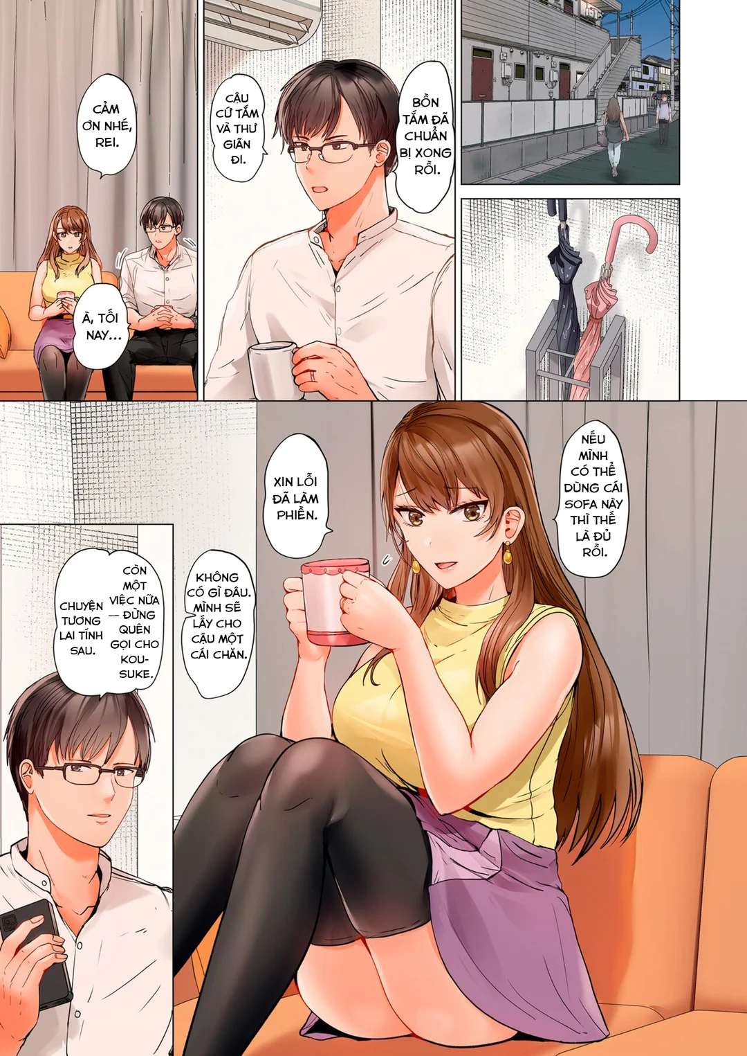 HentaiVN.net - Ảnh 28 - Trao đổi vợ chồng – Anh ấy tuyệt hơn chồng tôi - Ch. 8A