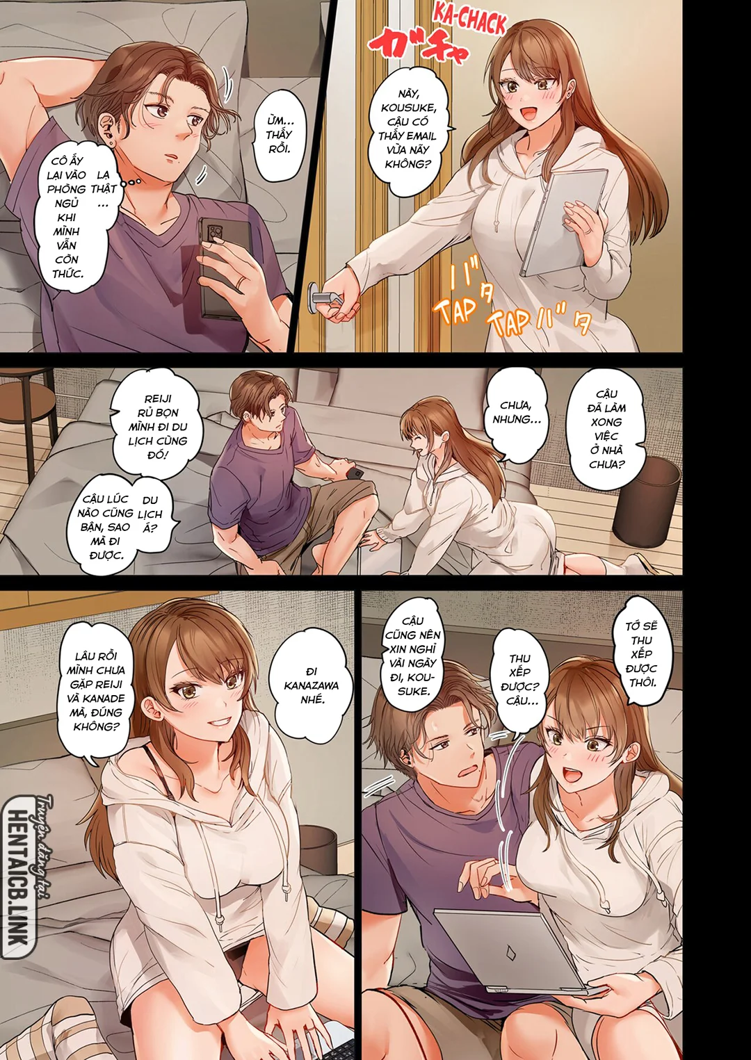 HentaiVN.net - Ảnh 6 - Trao đổi vợ chồng – Anh ấy tuyệt hơn chồng tôi - Ch. 8A