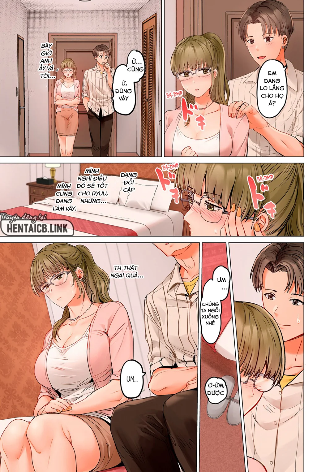 HentaiVN.net - Ảnh 6 - Trao đổi vợ chồng – Anh ấy tuyệt hơn chồng tôi - Ch. 8B