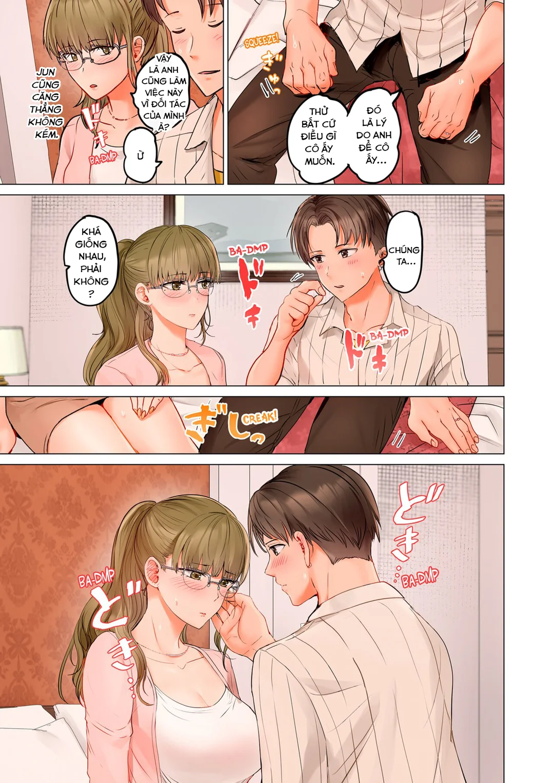 HentaiVN.net - Ảnh 8 - Trao đổi vợ chồng – Anh ấy tuyệt hơn chồng tôi - Ch. 8B