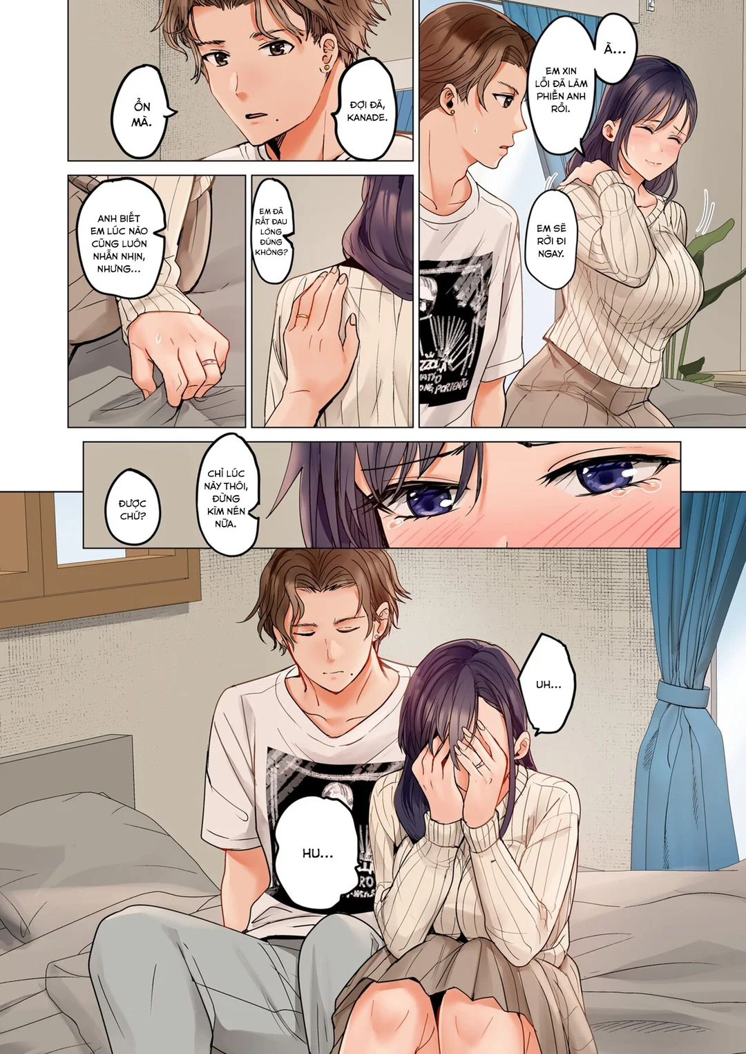 HentaiVN.net - Ảnh 11 - Trao đổi vợ chồng – Anh ấy tuyệt hơn chồng tôi - Ch. 9A