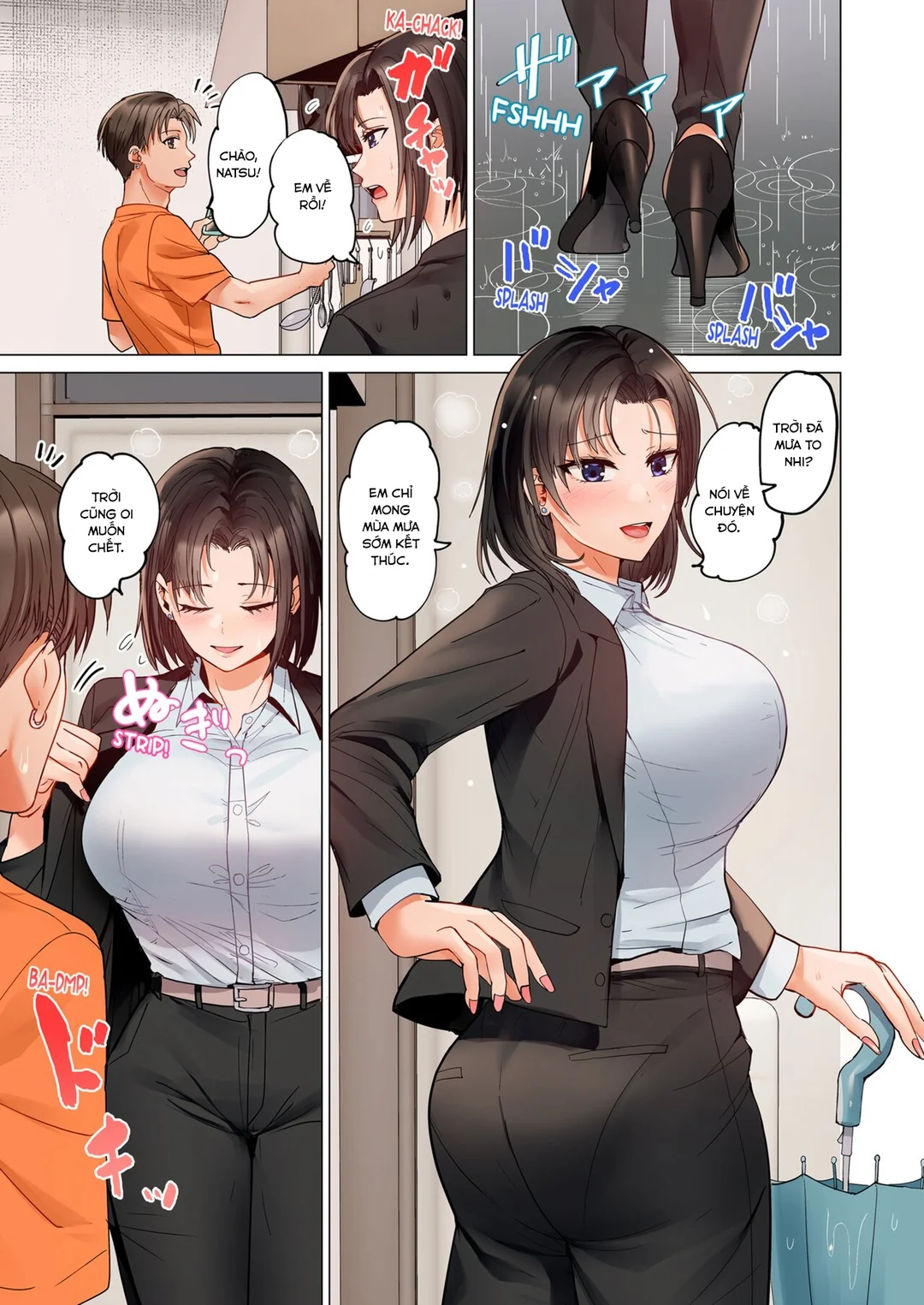 HentaiVN.net - Ảnh 26 - Trao đổi vợ chồng – Anh ấy tuyệt hơn chồng tôi - Ch. 9A