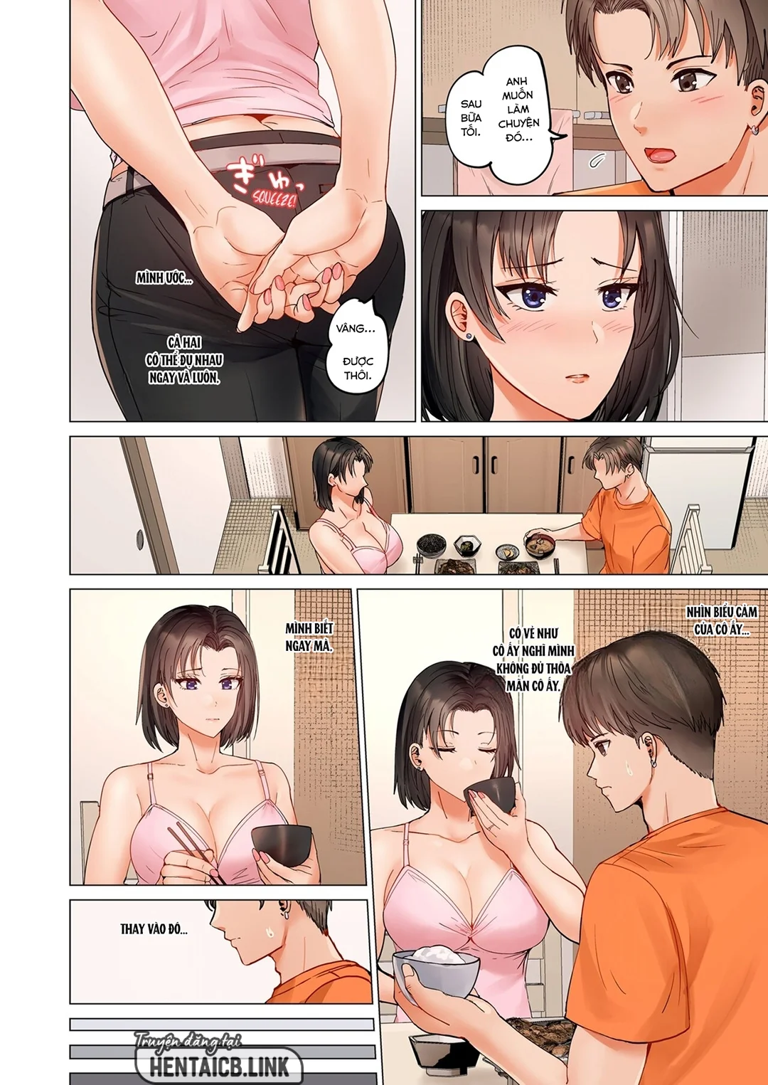 HentaiVN.net - Ảnh 37 - Trao đổi vợ chồng – Anh ấy tuyệt hơn chồng tôi - Ch. 9A
