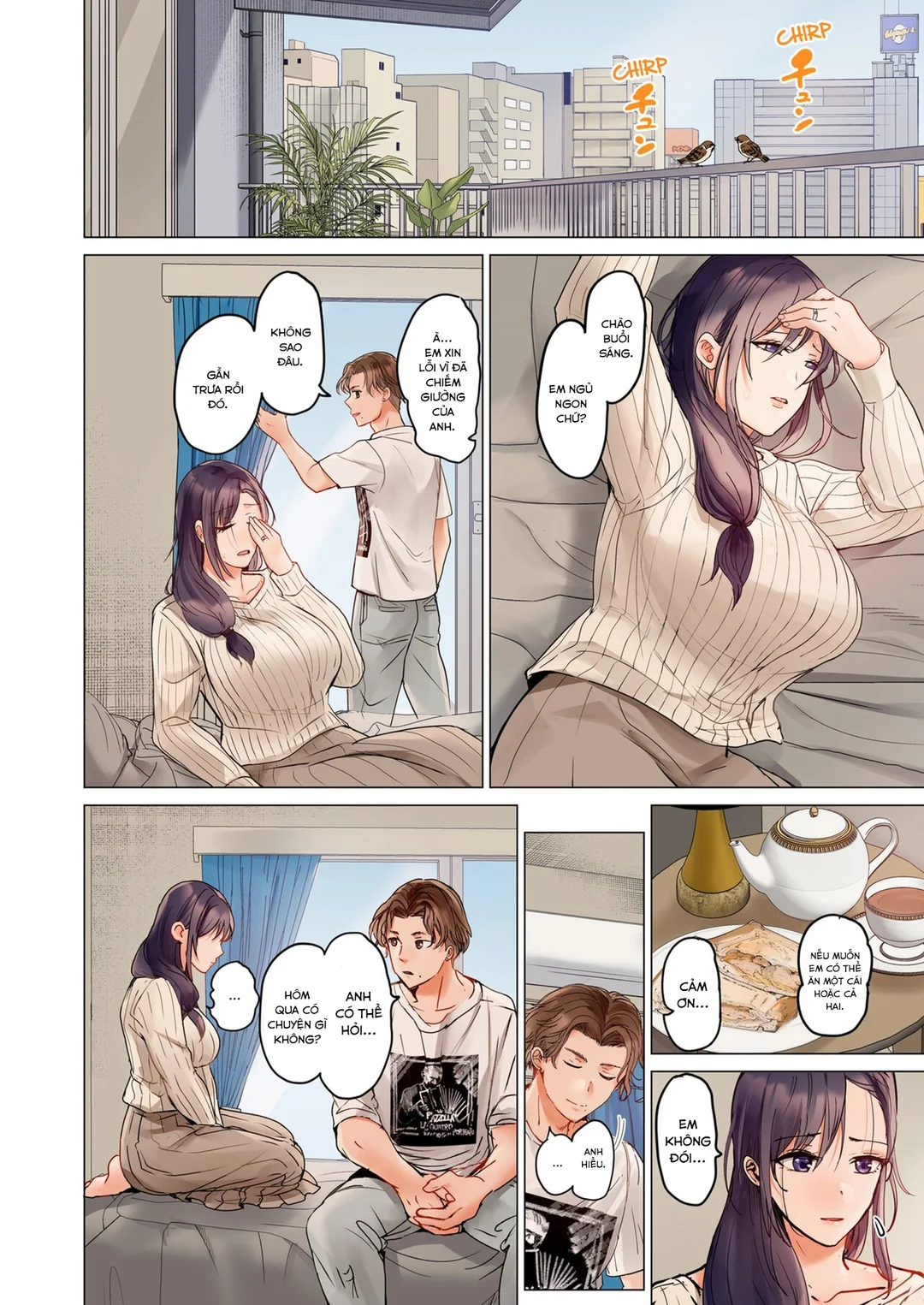 HentaiVN.net - Ảnh 9 - Trao đổi vợ chồng – Anh ấy tuyệt hơn chồng tôi - Ch. 9A