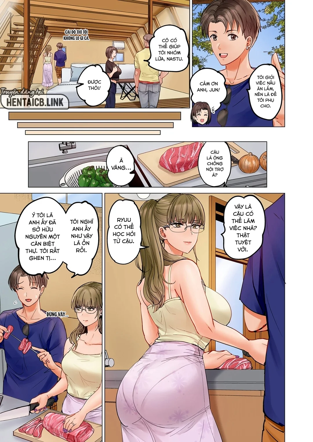 HentaiVN.net - Ảnh 15 - Trao đổi vợ chồng – Anh ấy tuyệt hơn chồng tôi - Ch. 9B