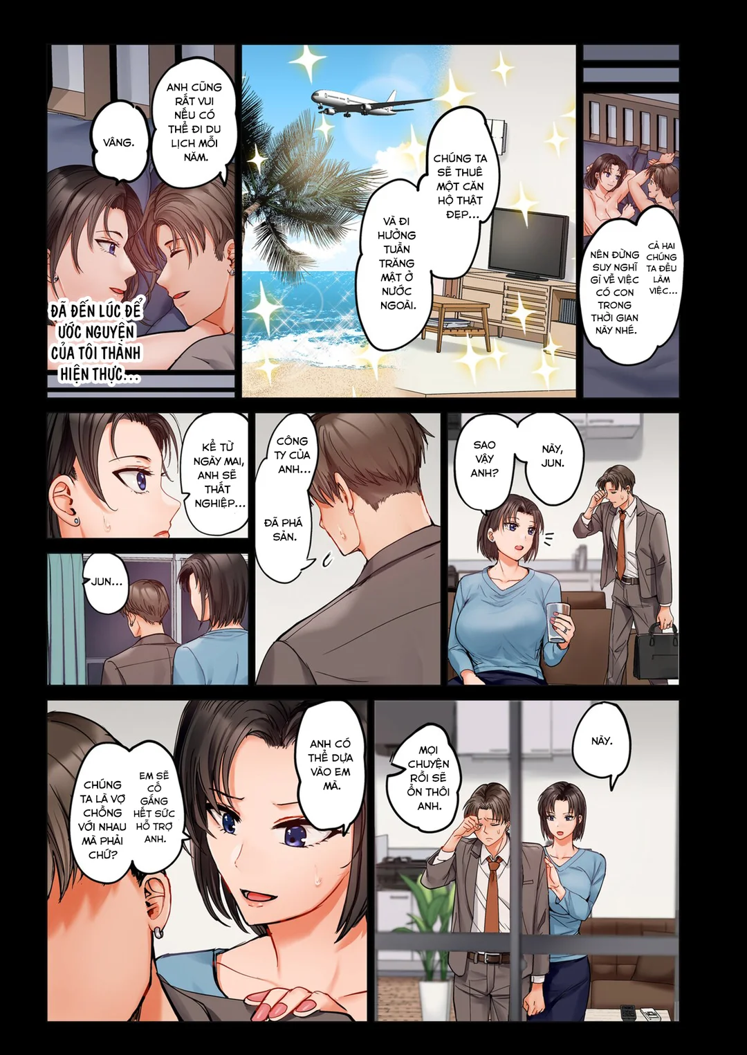 HentaiVN.net - Ảnh 6 - Trao đổi vợ chồng – Anh ấy tuyệt hơn chồng tôi - Ch. 10A