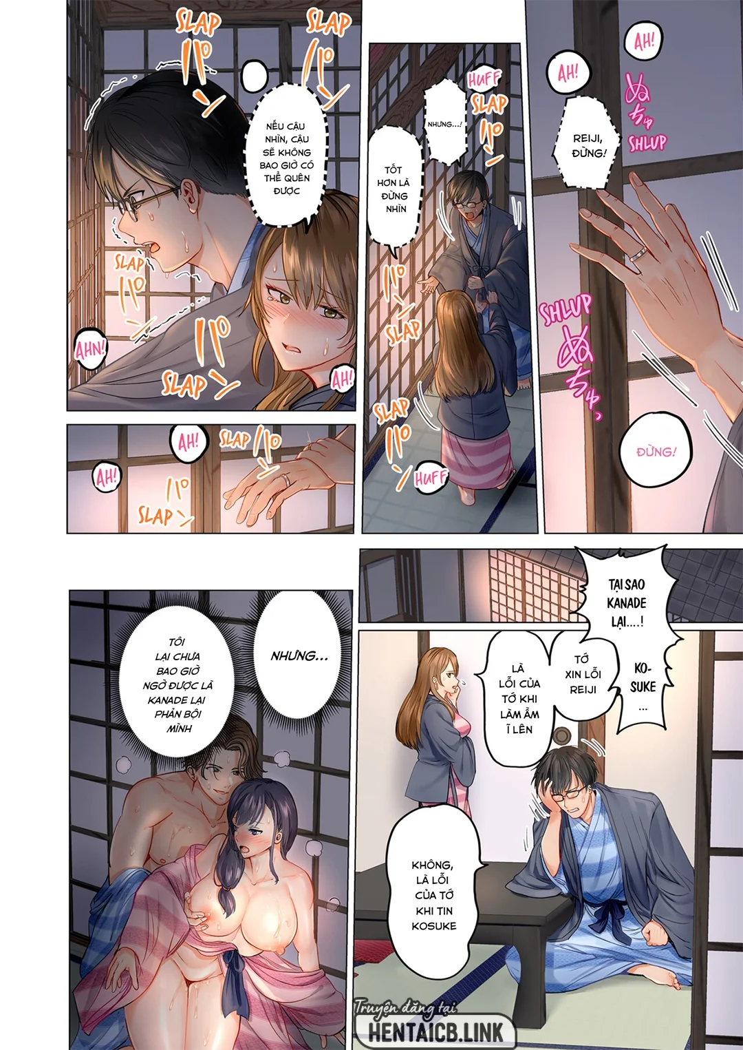 HentaiVN.net - Ảnh 10 - Trao đổi vợ chồng – Anh ấy tuyệt hơn chồng tôi - Ch. 1A