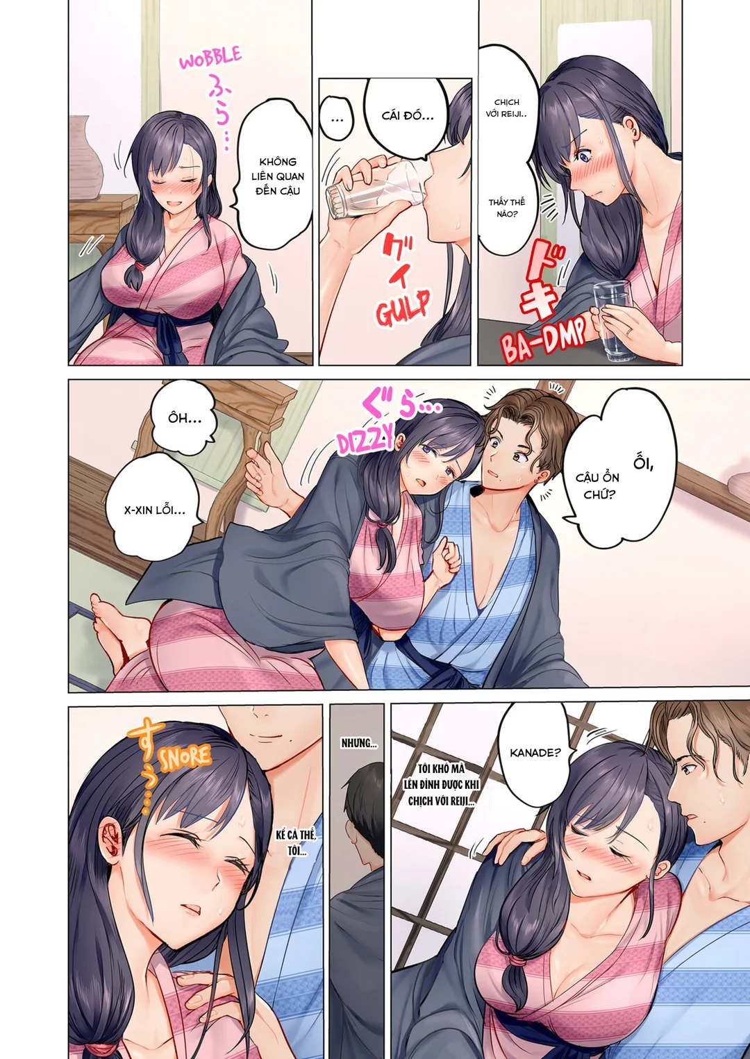 HentaiVN.net - Ảnh 32 - Trao đổi vợ chồng – Anh ấy tuyệt hơn chồng tôi - Ch. 1A
