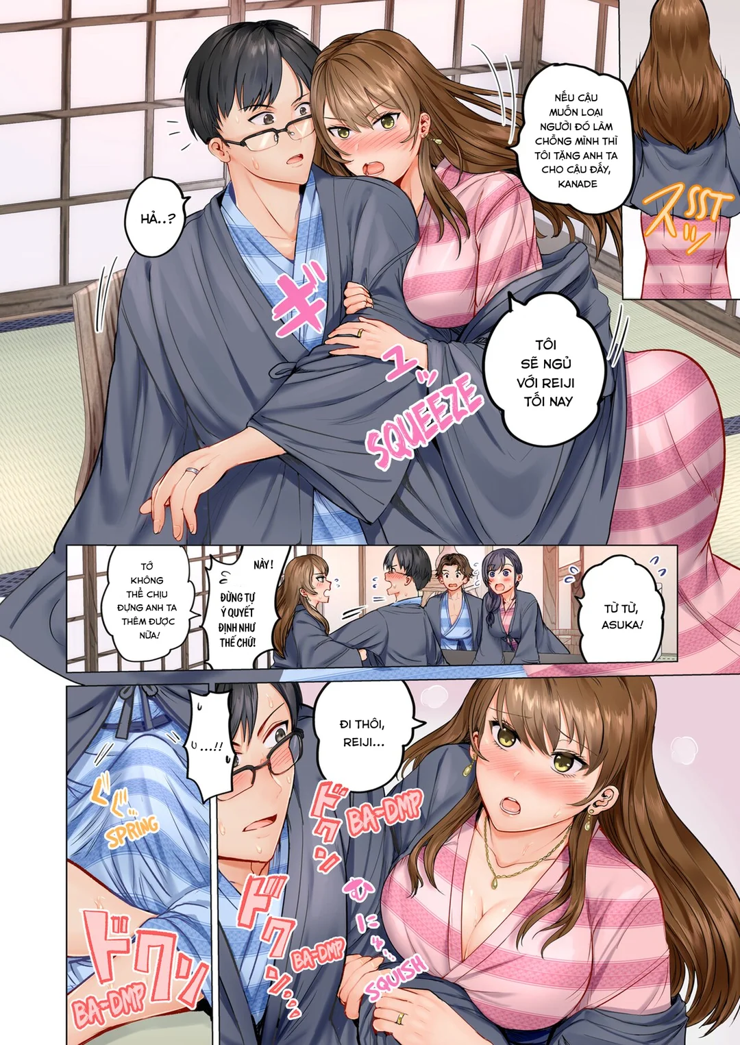 HentaiVN.net - Ảnh 6 - Trao đổi vợ chồng – Anh ấy tuyệt hơn chồng tôi - Ch. 1A