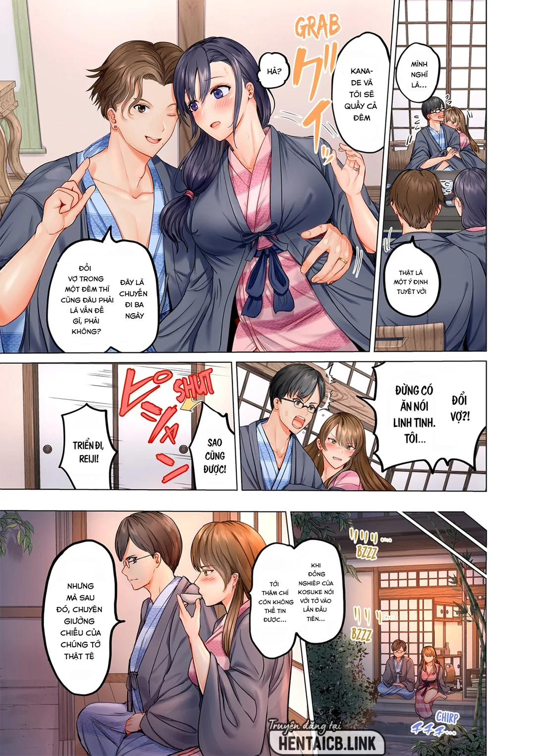 HentaiVN.net - Ảnh 7 - Trao đổi vợ chồng – Anh ấy tuyệt hơn chồng tôi - Ch. 1A