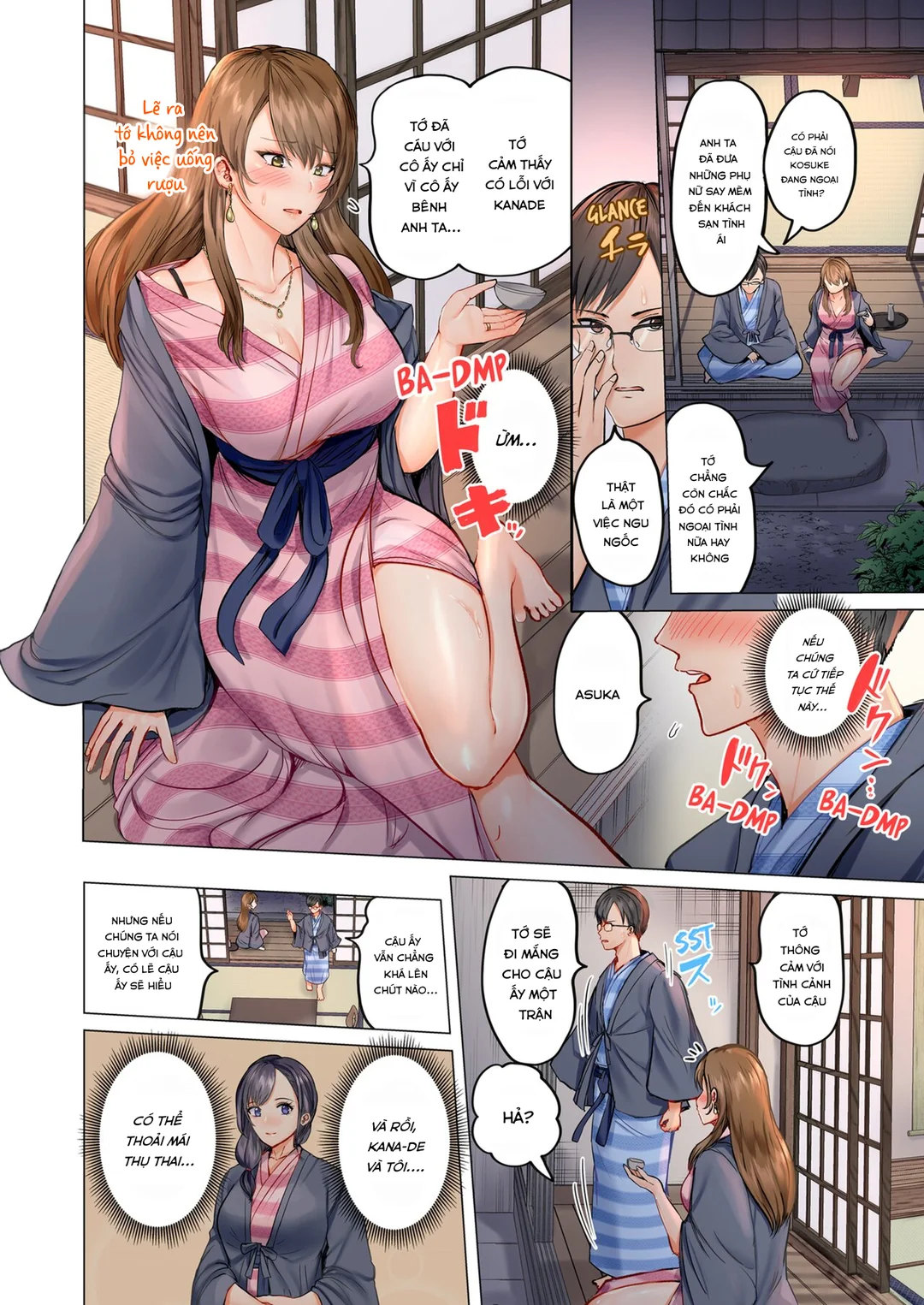 HentaiVN.net - Ảnh 8 - Trao đổi vợ chồng – Anh ấy tuyệt hơn chồng tôi - Ch. 1A