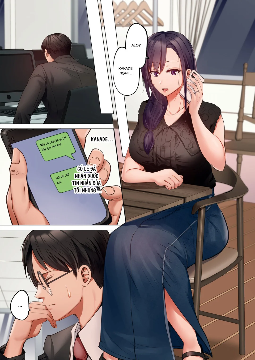 HentaiVN.net - Ảnh 11 - Trao đổi vợ chồng – Anh ấy tuyệt hơn chồng tôi - Ch. 10B