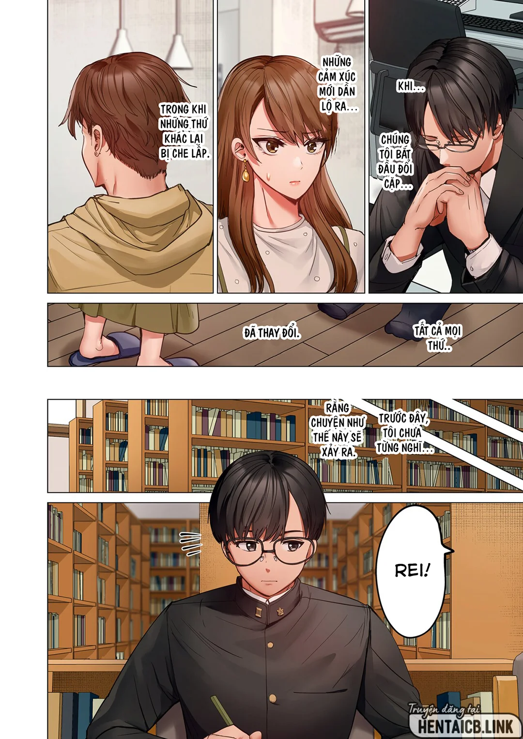 HentaiVN.net - Ảnh 12 - Trao đổi vợ chồng – Anh ấy tuyệt hơn chồng tôi - Ch. 10B