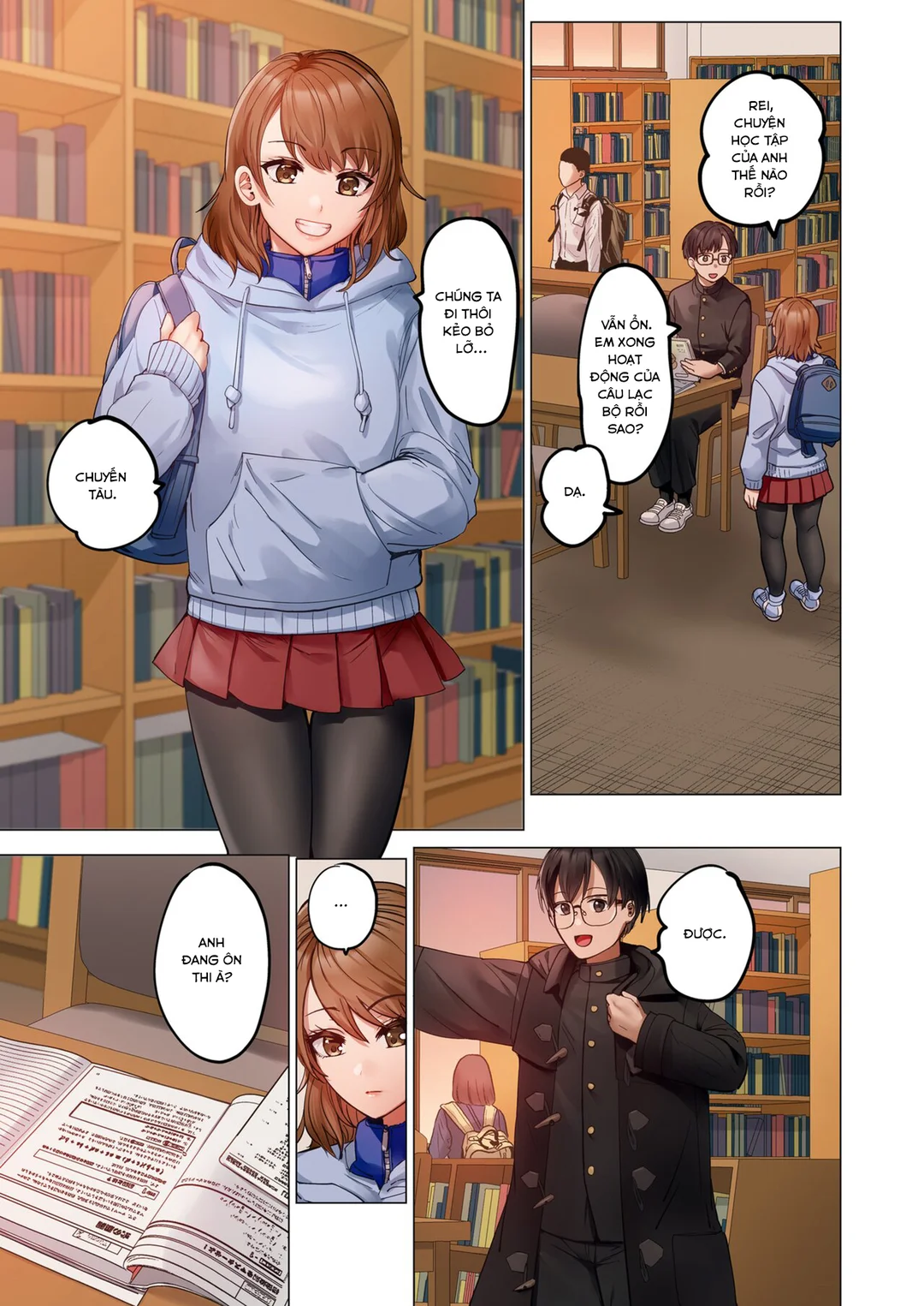 HentaiVN.net - Ảnh 13 - Trao đổi vợ chồng – Anh ấy tuyệt hơn chồng tôi - Ch. 10B
