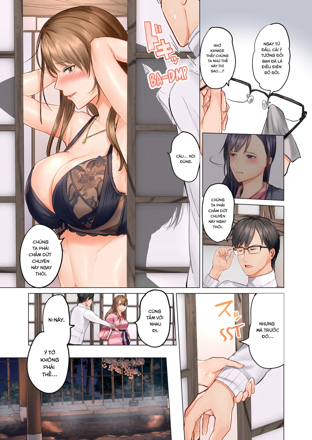HentaiVN.net - Ảnh 7 - Trao đổi vợ chồng – Anh ấy tuyệt hơn chồng tôi - Ch. 1B