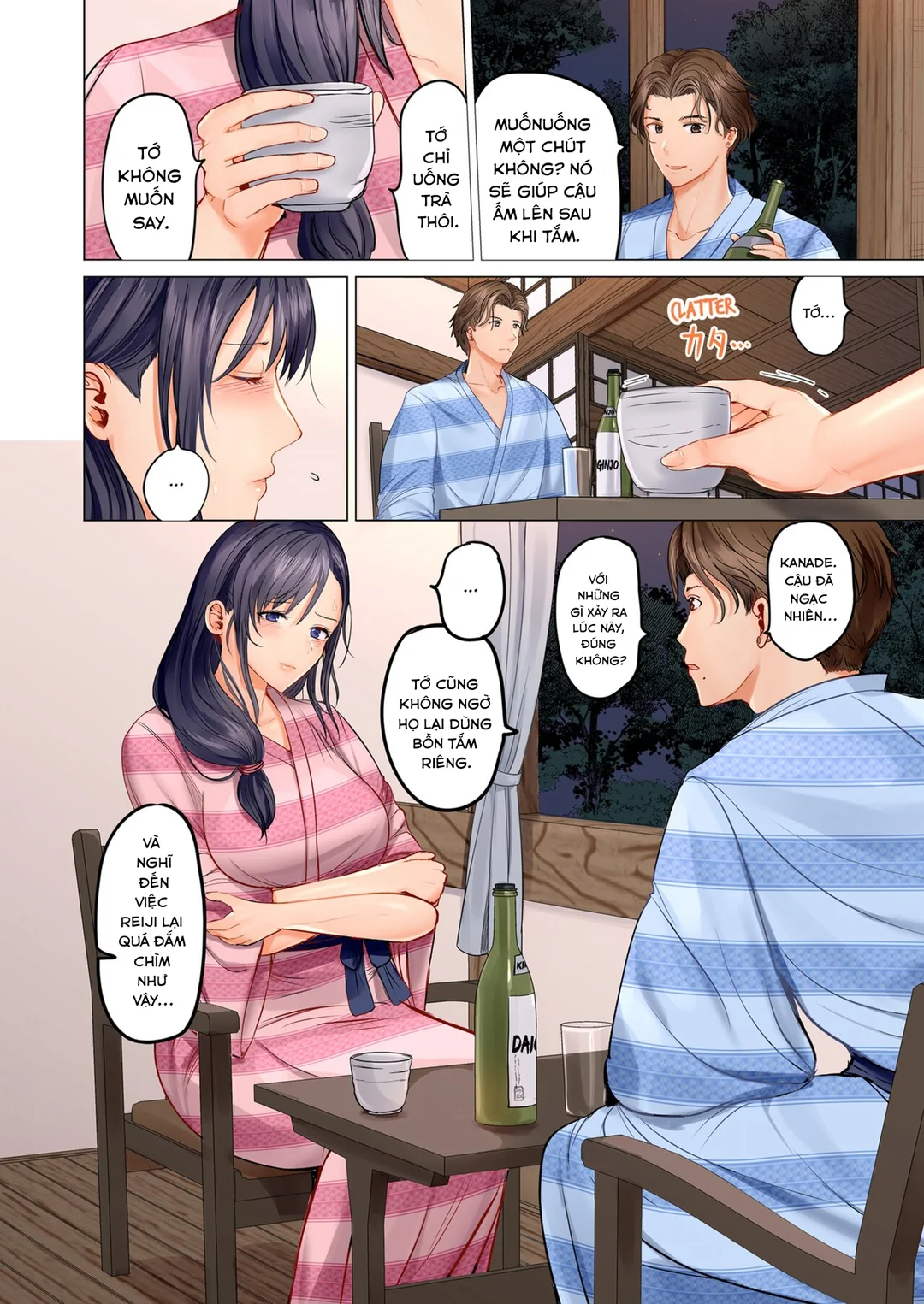 HentaiVN.net - Ảnh 5 - Trao đổi vợ chồng – Anh ấy tuyệt hơn chồng tôi - Ch. 2A