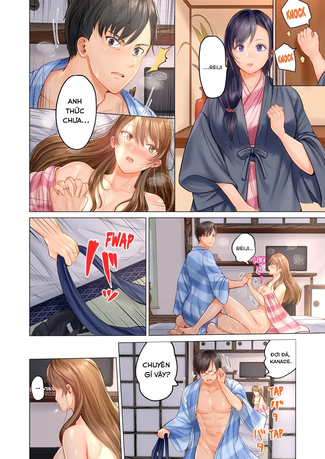 HentaiVN.net - Ảnh 41 - Trao đổi vợ chồng – Anh ấy tuyệt hơn chồng tôi - Ch. 2A