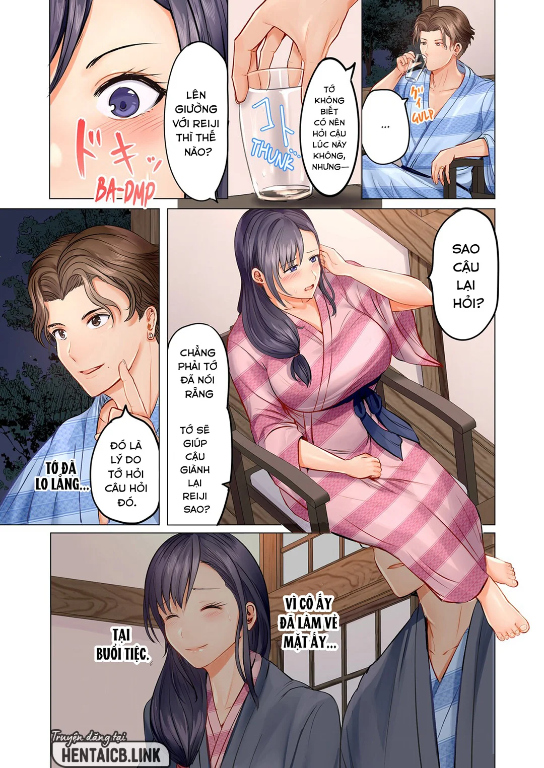 HentaiVN.net - Ảnh 6 - Trao đổi vợ chồng – Anh ấy tuyệt hơn chồng tôi - Ch. 2A