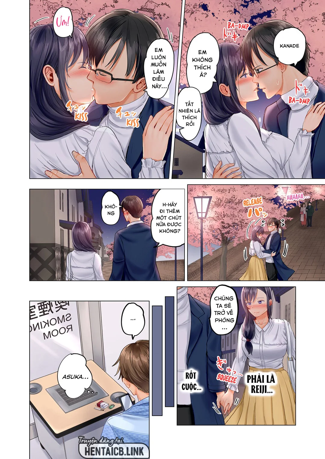 HentaiVN.net - Ảnh 17 - Trao đổi vợ chồng – Anh ấy tuyệt hơn chồng tôi - Ch. 2B